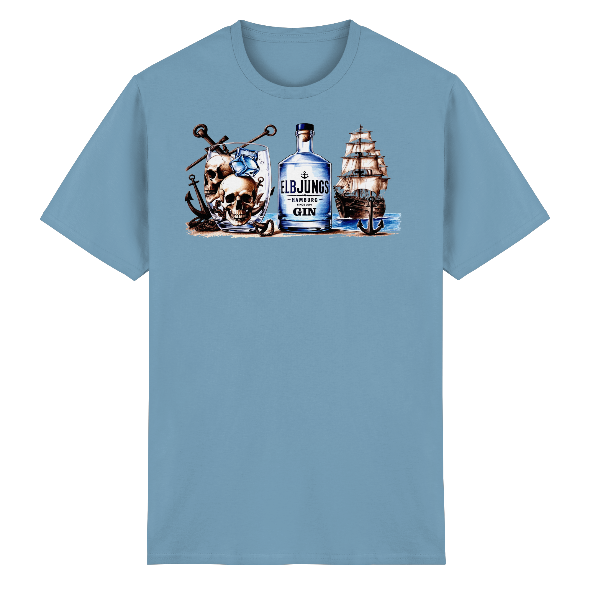 Elbjungs - GIN - Heavy Cotton T-Shirt