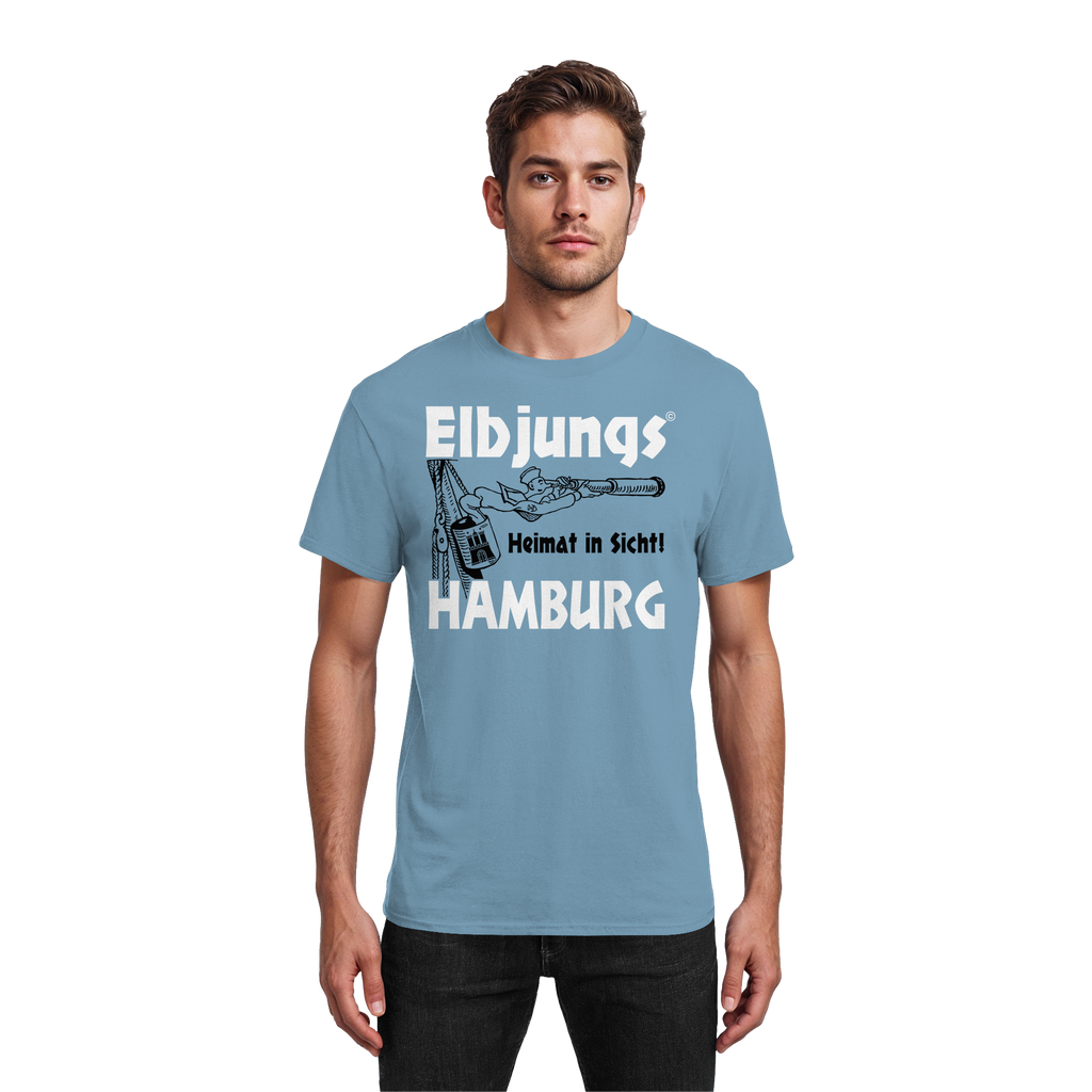 Elbjungs "Heimat in Sicht" - Heavy Cotton T-Shirt