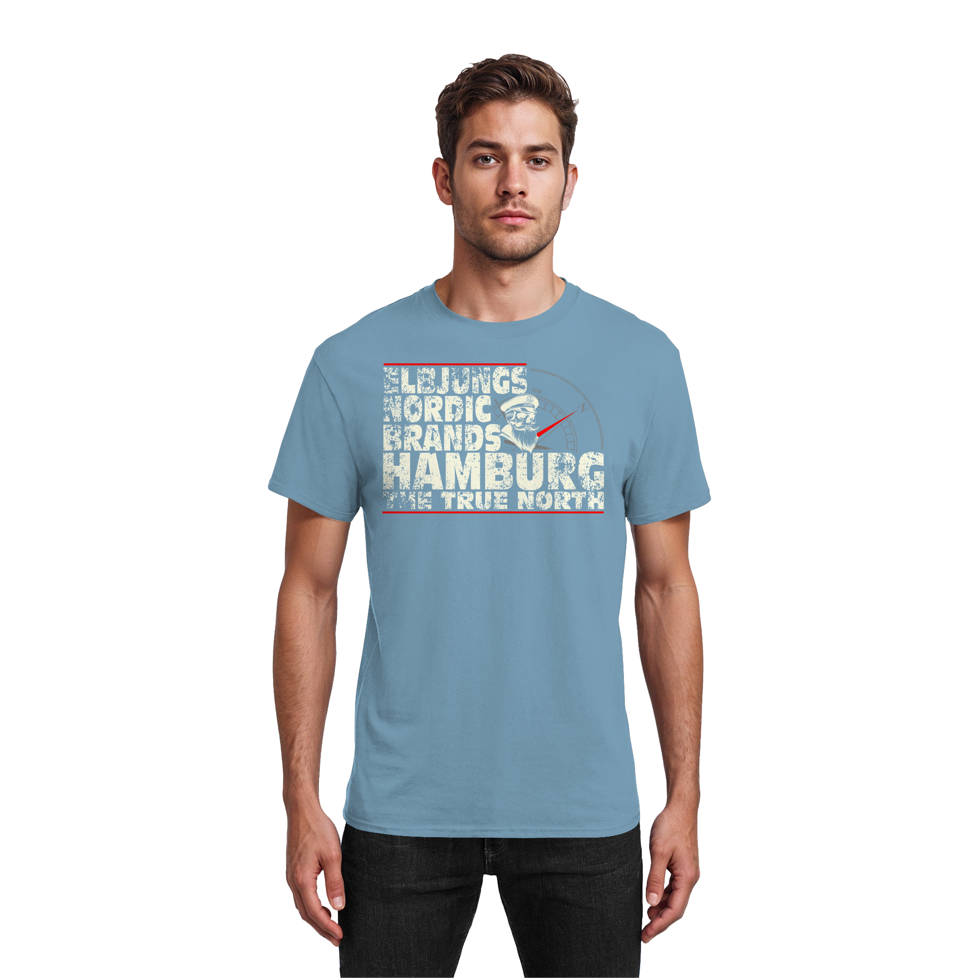 Elbjungs - The True North - Heavy Cotton T-Shirt