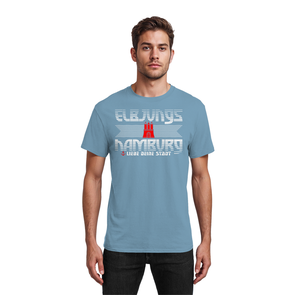 Elbjungs "Liebe deine Stadt" - Heavy Cotton T-Shirt