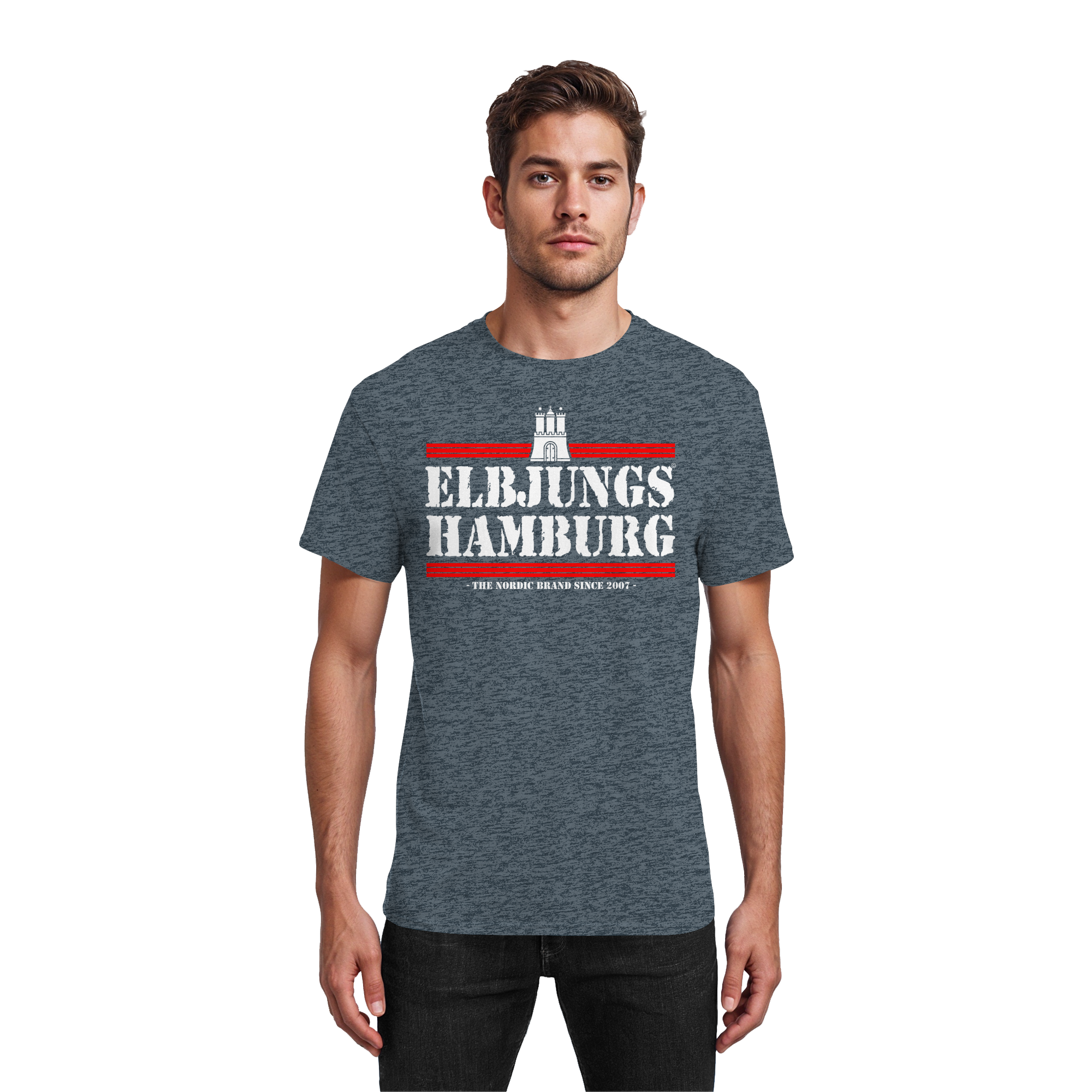 Elbjungs "Statement" - Heavy Cotton T-Shirt