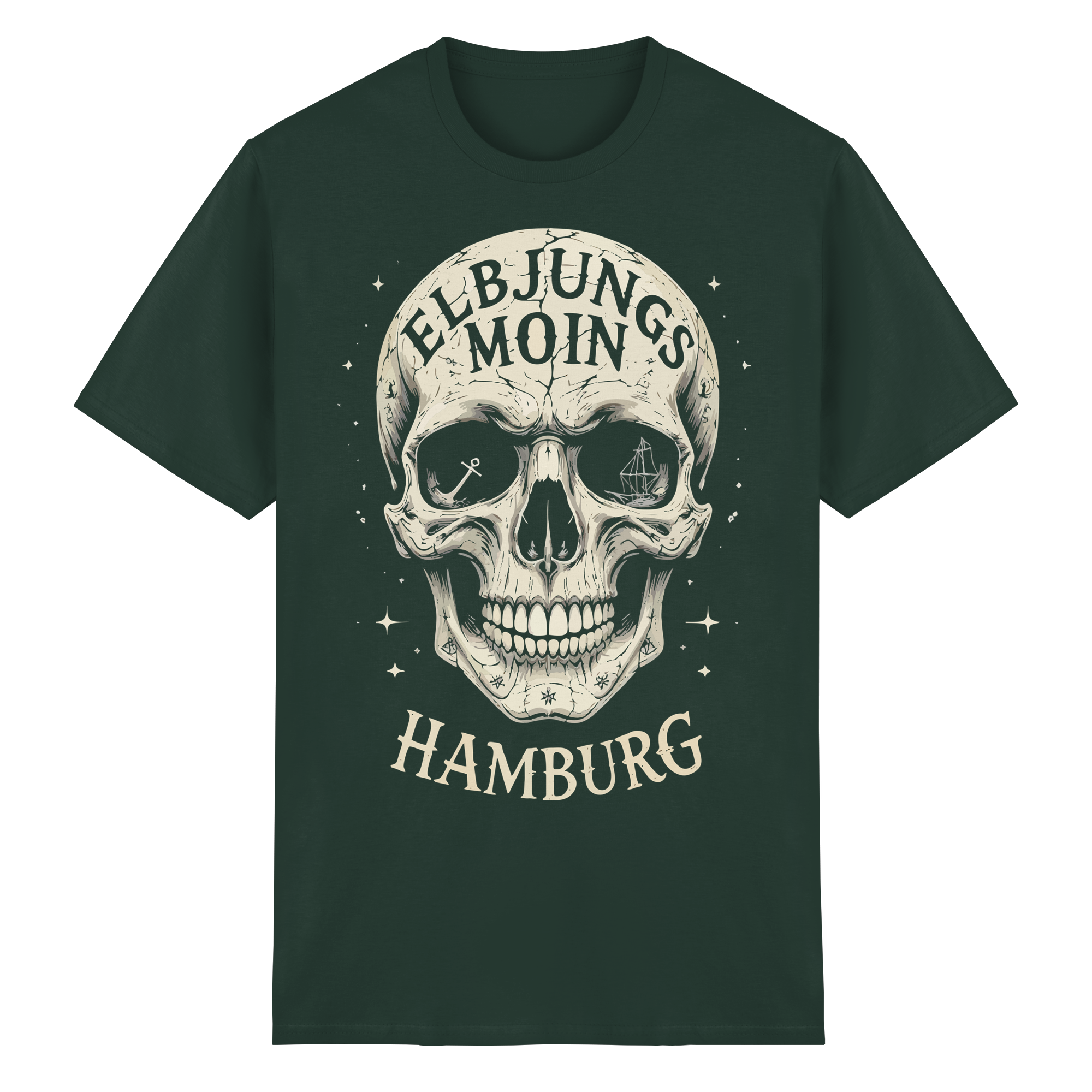 Elbjungs - Nordkopp - Heavy Cotton T-Shirt