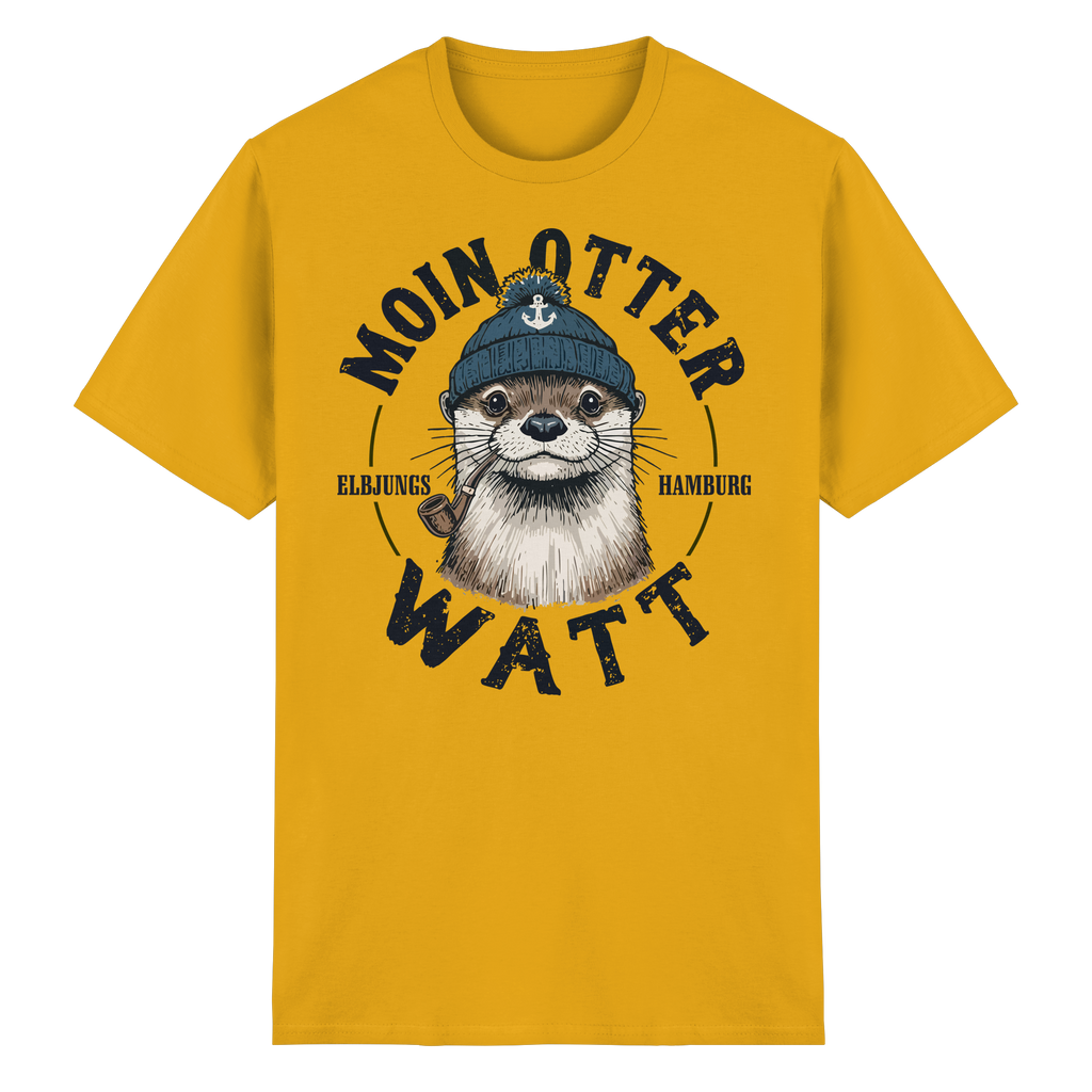 Elbjungs - Moin oder Watt - Heavy Cotton T-Shirt