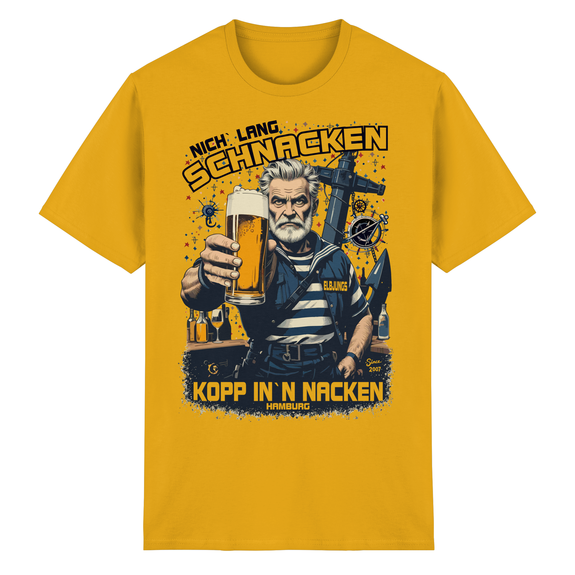 Elbjungs - KOPP IN`N NACKEN - Heavy Cotton T-Shirt