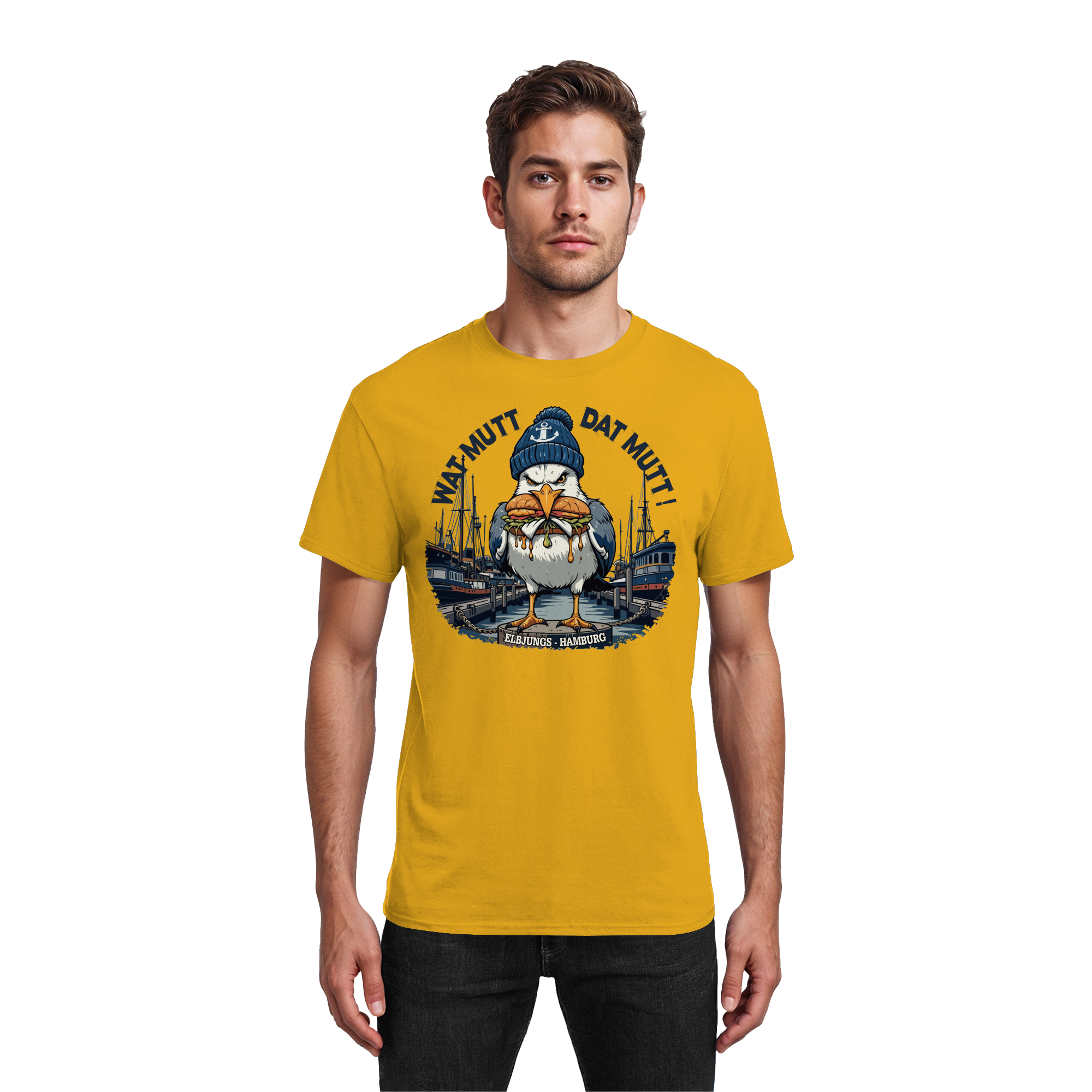 Elbjungs - WATT MUTT DAT MUTT - Heavy Cotton T-Shirt