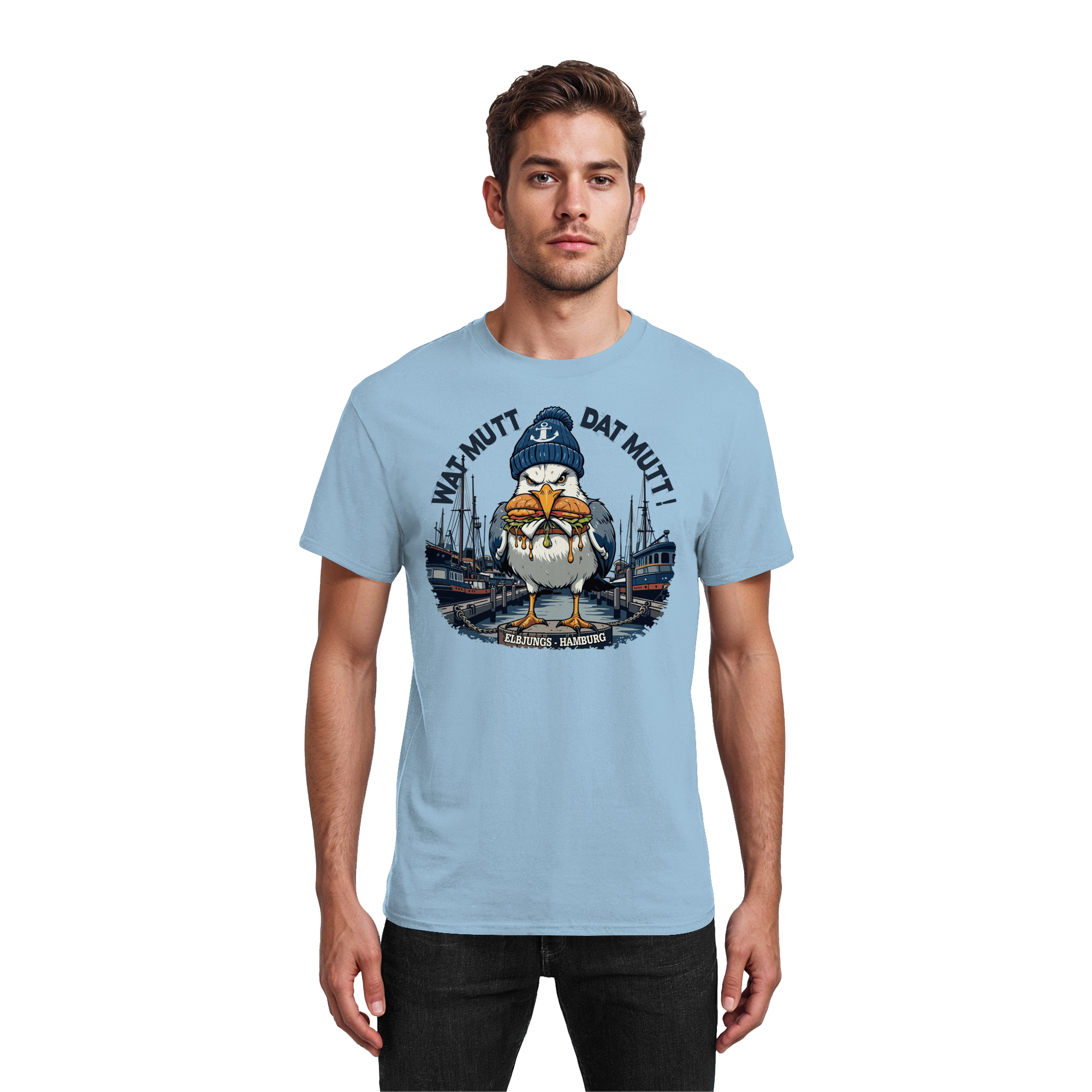 Elbjungs - WATT MUTT DAT MUTT - Heavy Cotton T-Shirt