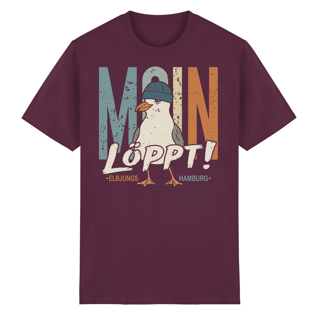 Elbjungs - MOIN ...löppt! - Heavy Cotton T-Shirt