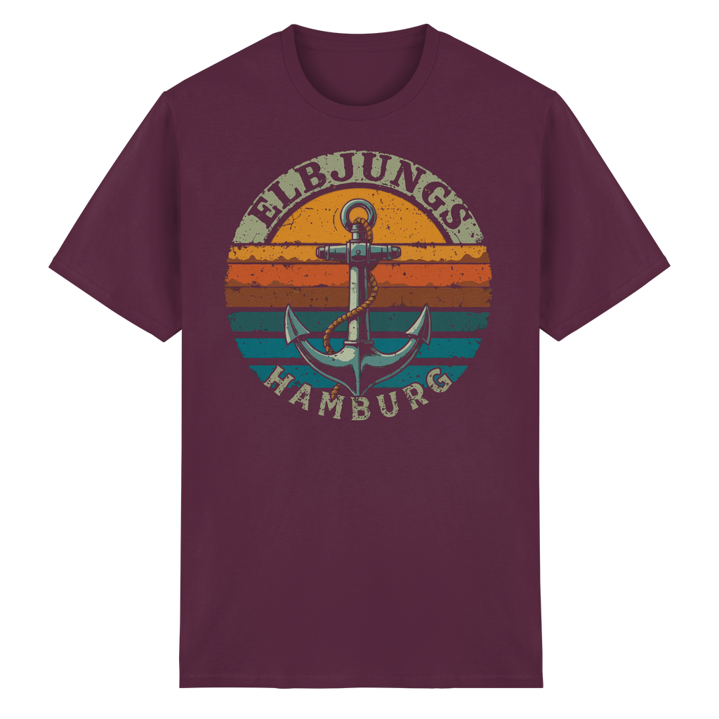 Elbjungs - Vintage Anker - Heavy Cotton T-Shirt