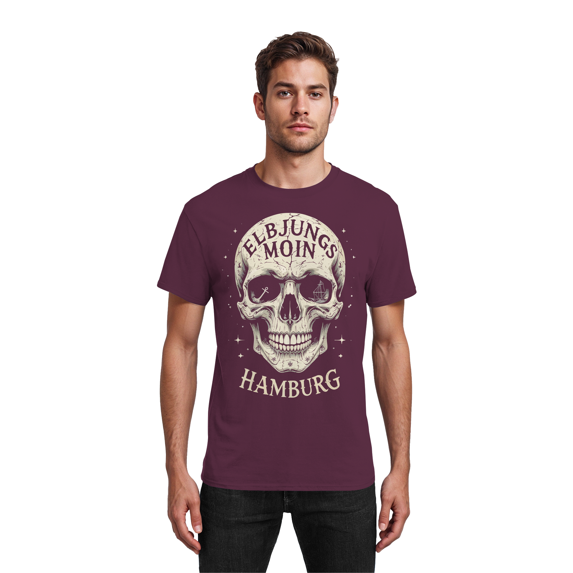 Elbjungs - Nordkopp - Heavy Cotton T-Shirt