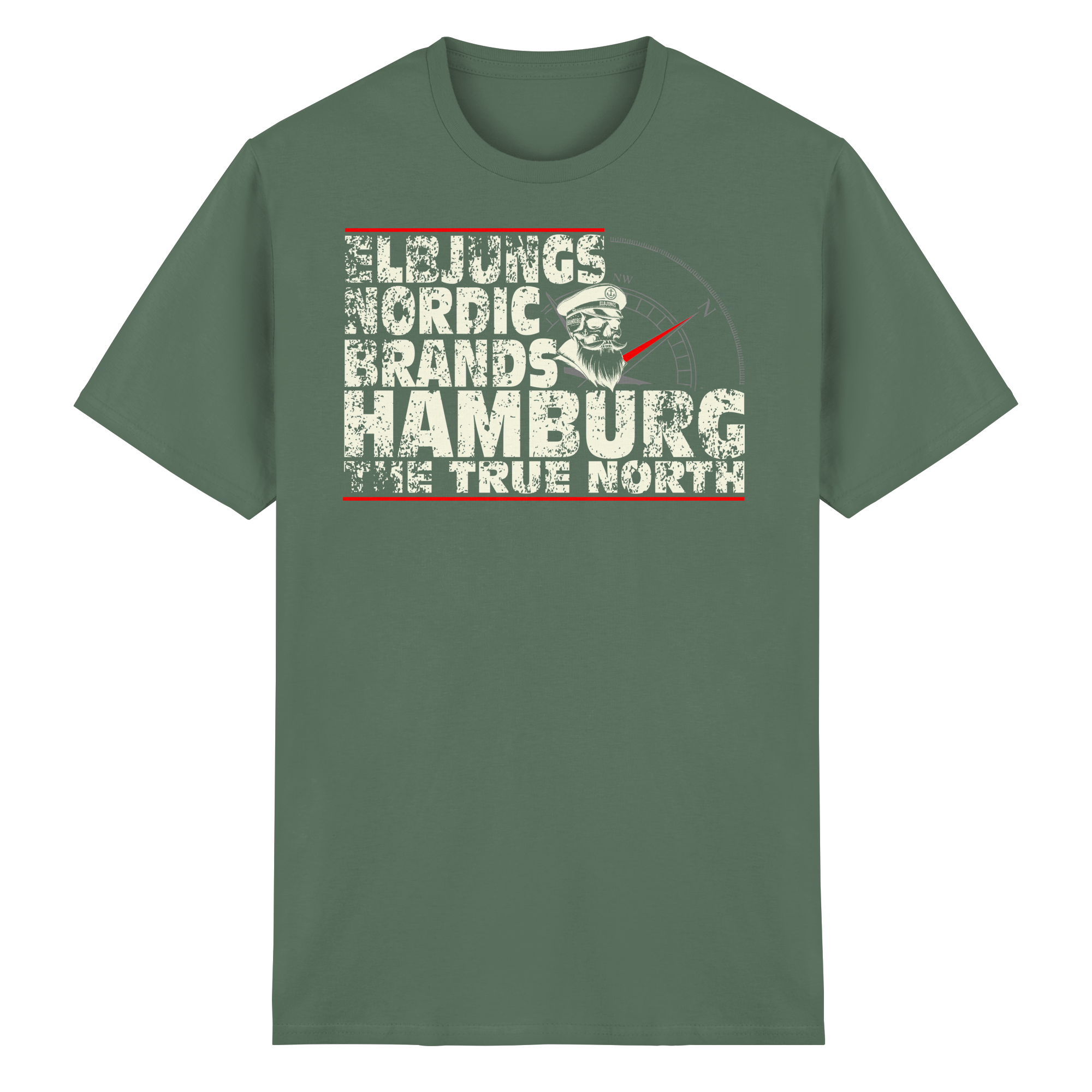 Elbjungs - The True North - Heavy Cotton T-Shirt