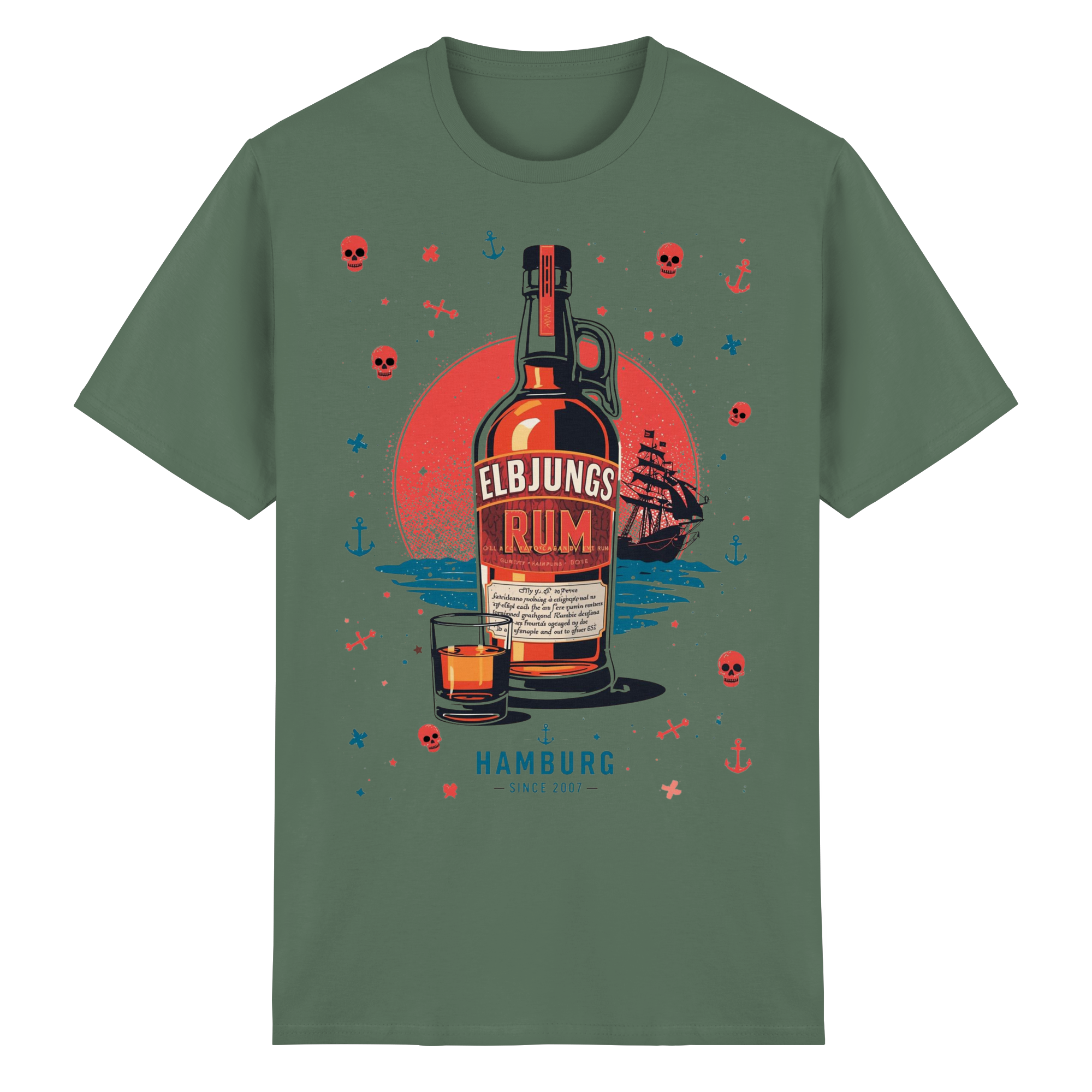 Elbjungs - RUM - Heavy Cotton T-Shirt
