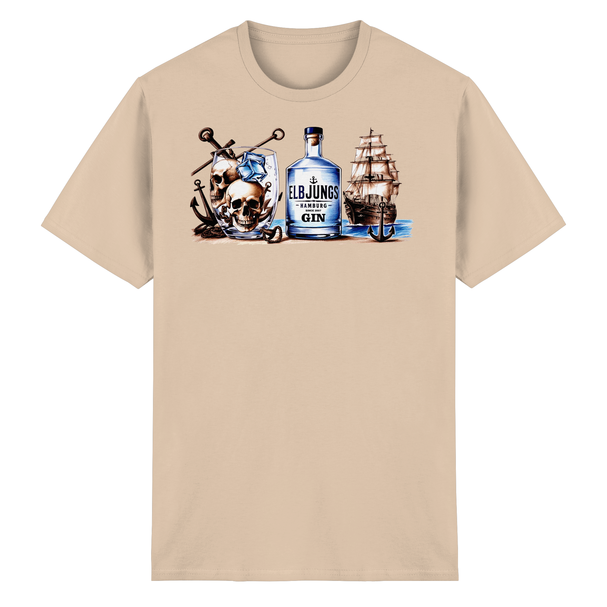 Elbjungs - GIN - Heavy Cotton T-Shirt