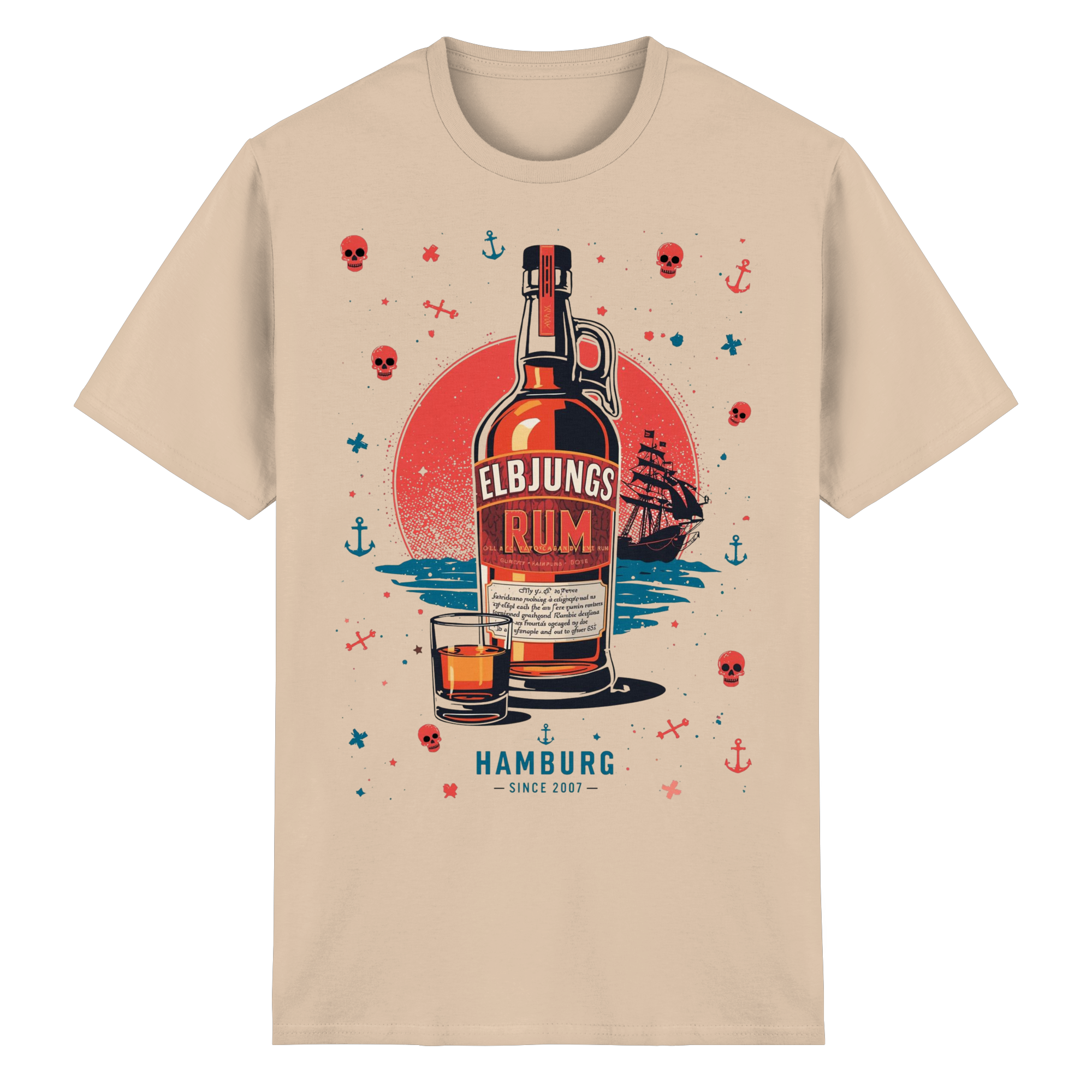 Elbjungs - RUM - Heavy Cotton T-Shirt