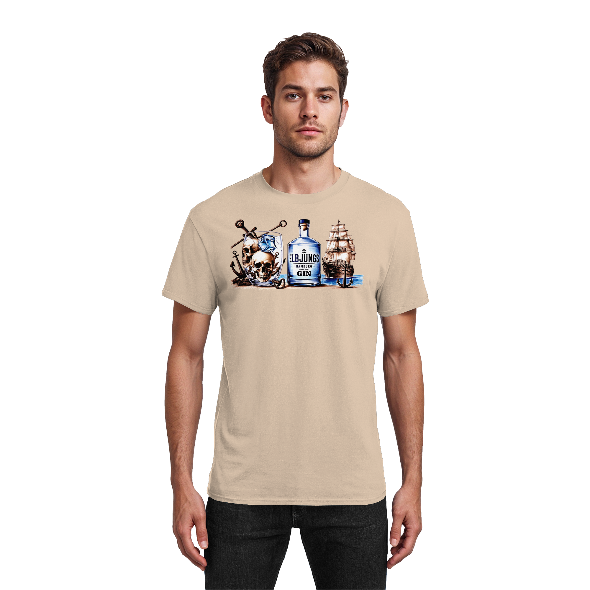 Elbjungs - GIN - Heavy Cotton T-Shirt