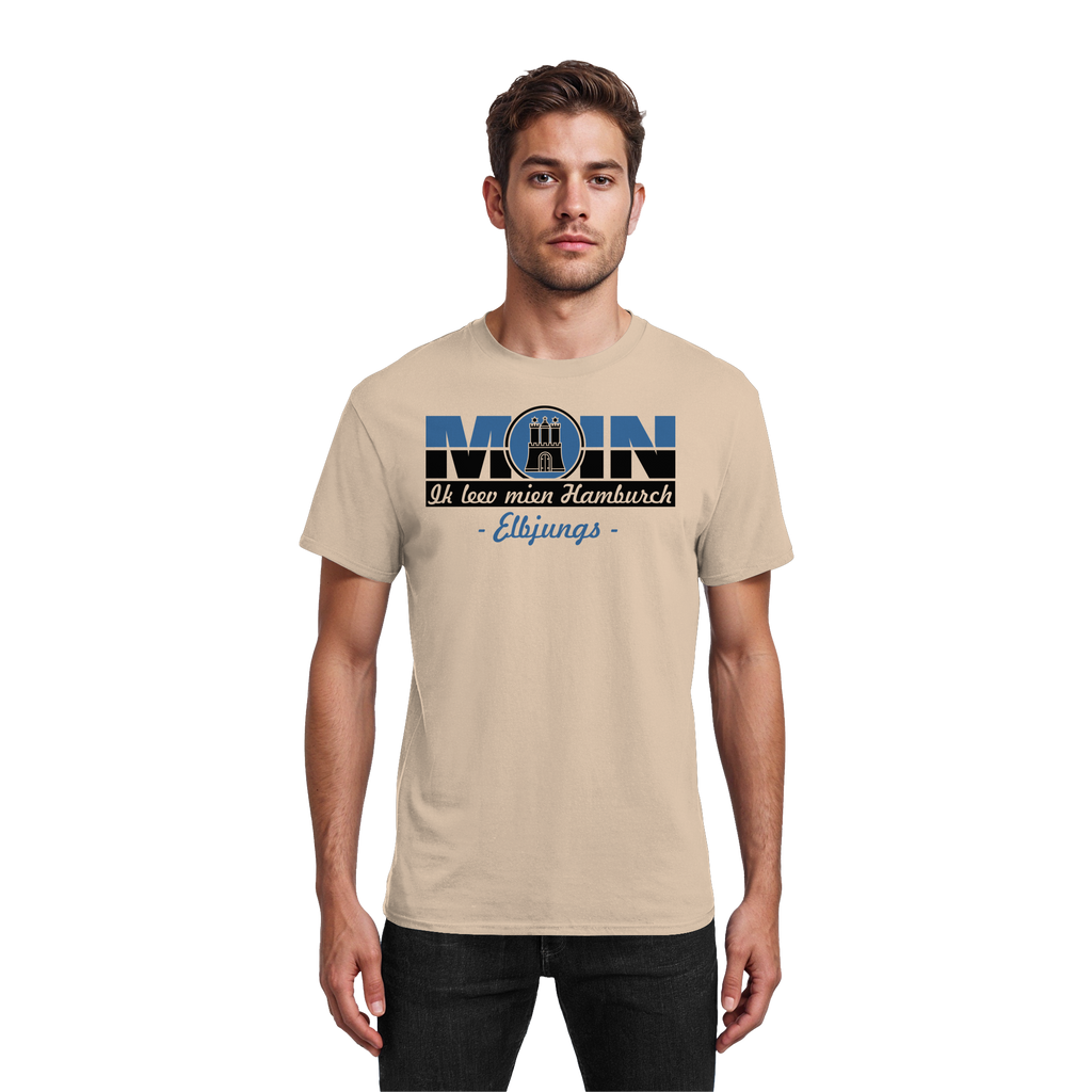 Elbjungs "Ik leev mien Hamburch" - Heavy Cotton T-Shirt