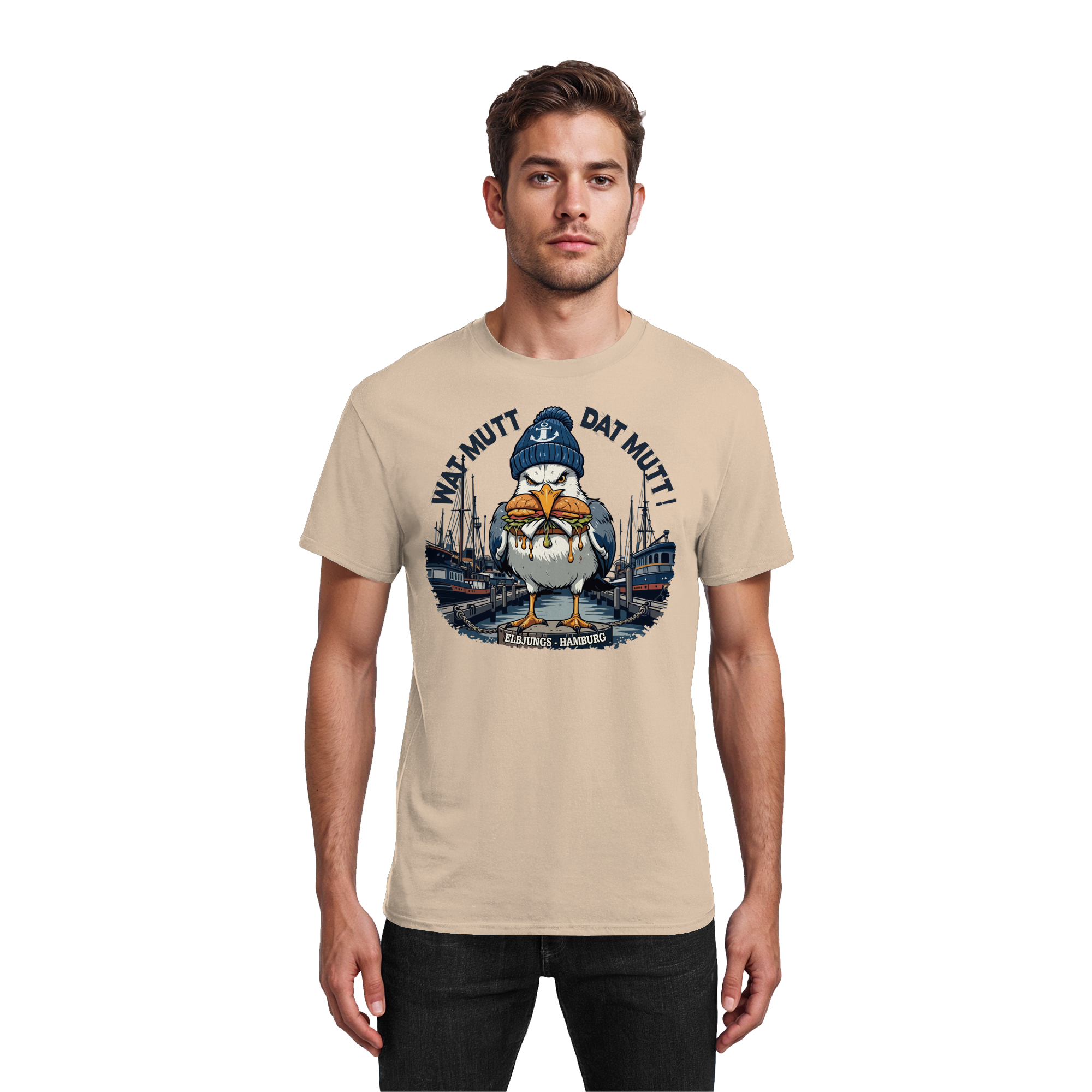 Elbjungs - WATT MUTT DAT MUTT - Heavy Cotton T-Shirt