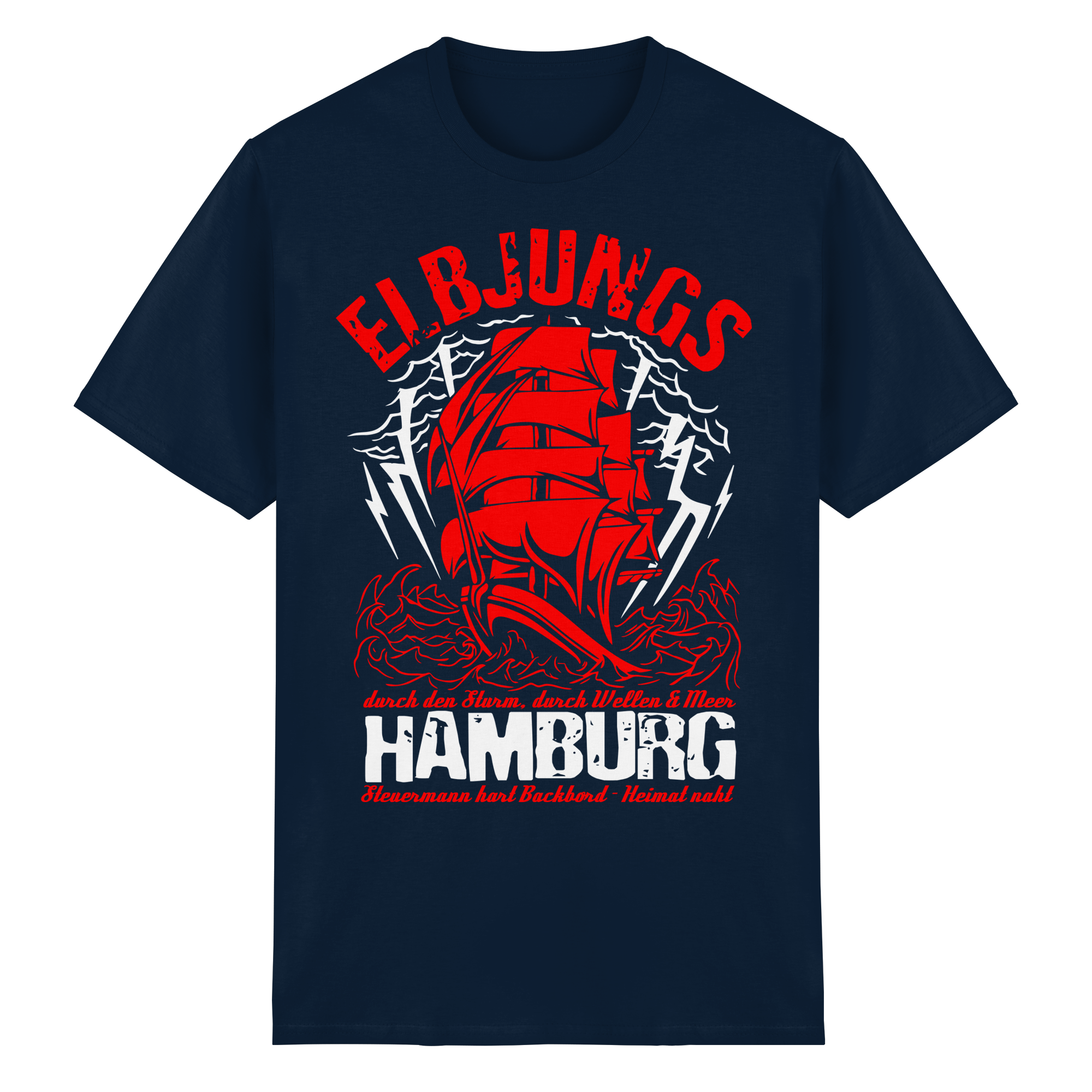 Elbjungs - durch den Sturm - Heavy Cotton T-Shirt