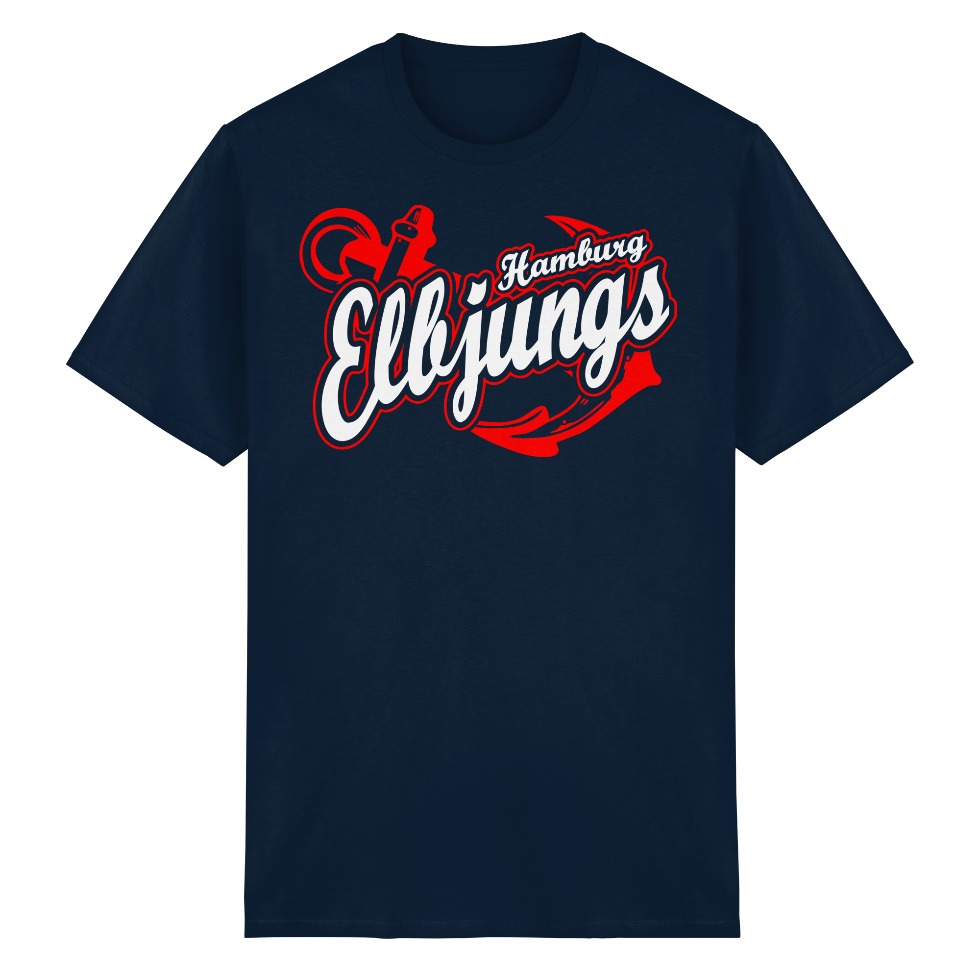 Elbjungs "Anker" - Heavy Cotton T-Shirt