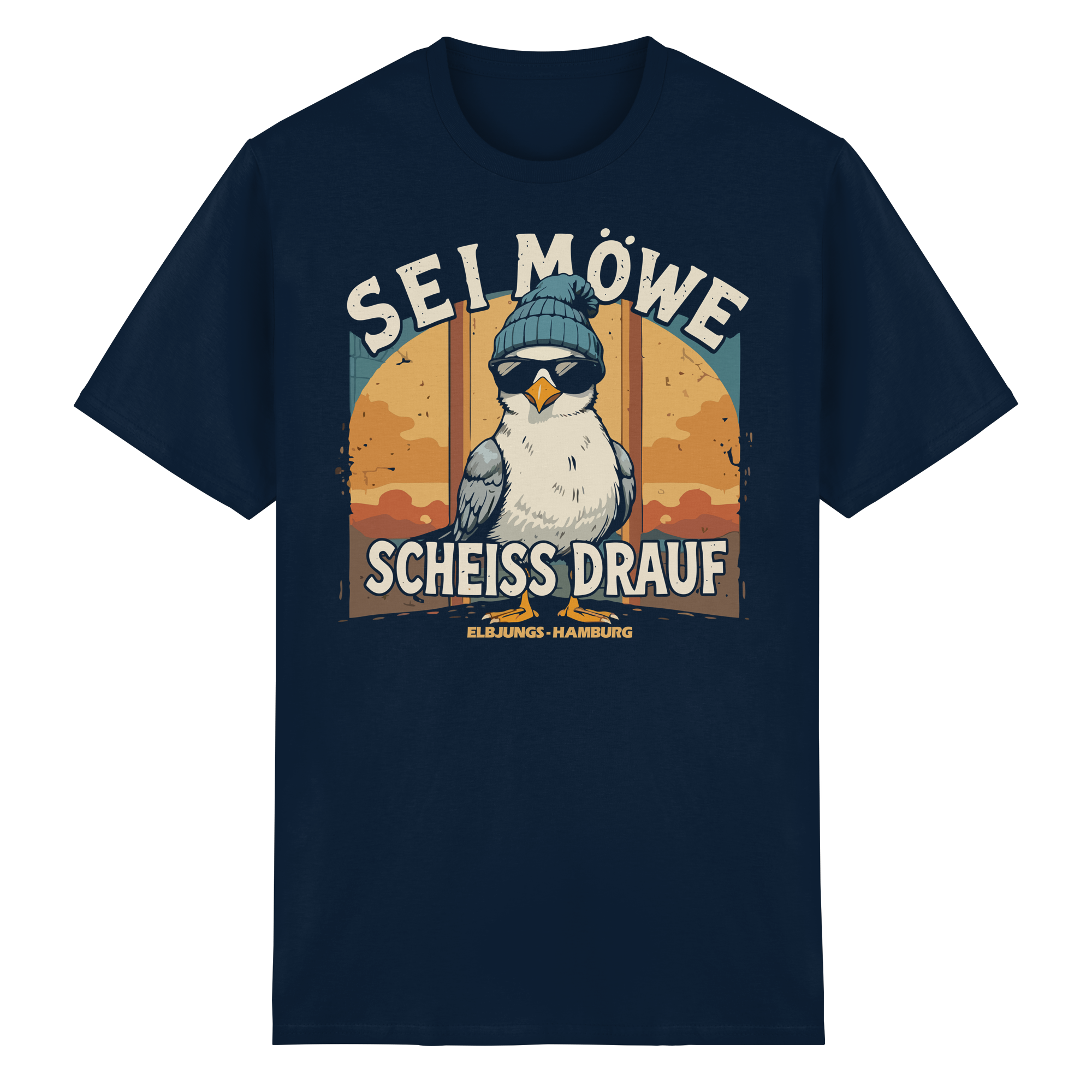 Elbjungs - sei Möwe.... - Heavy Cotton T-Shirt