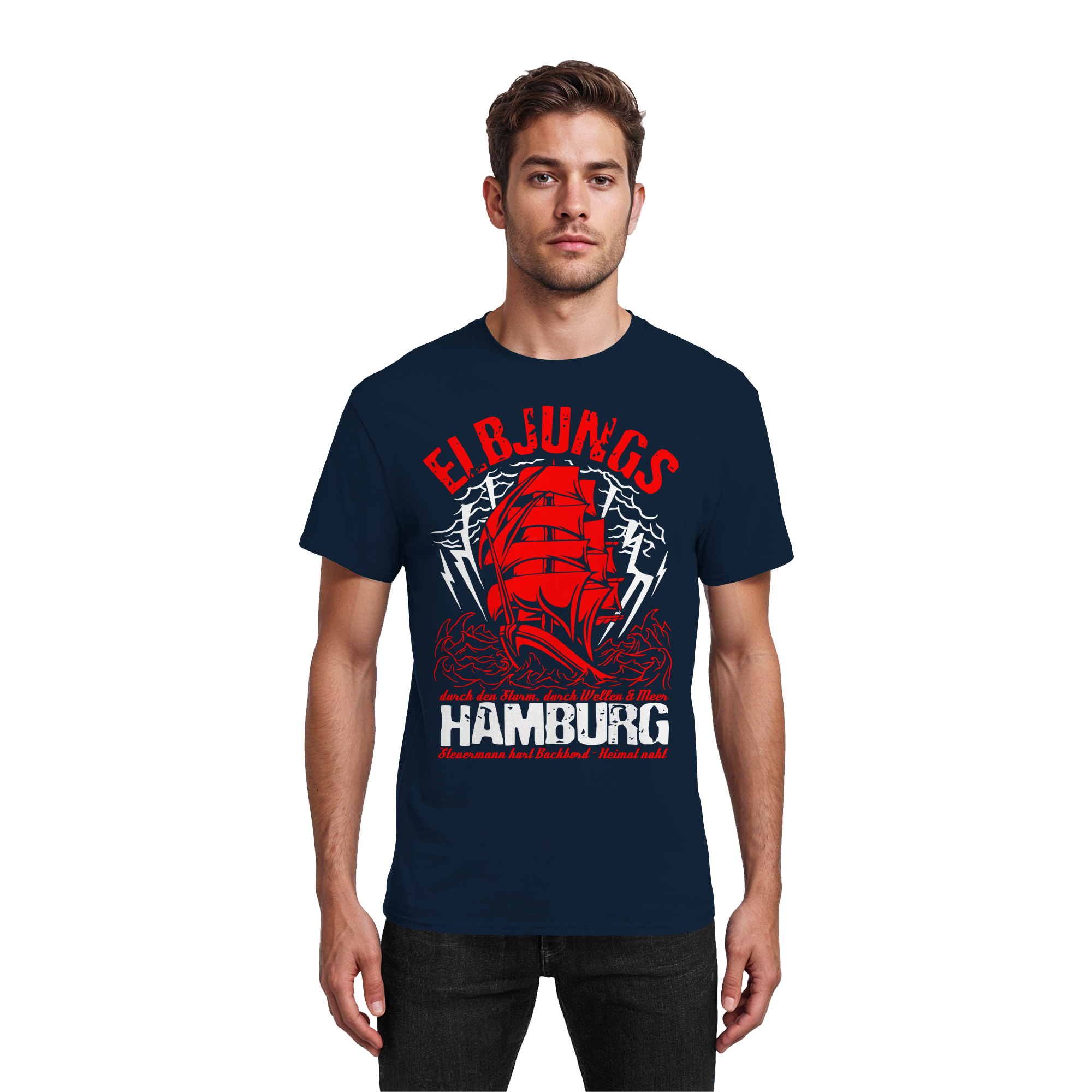 Elbjungs - durch den Sturm - Heavy Cotton T-Shirt