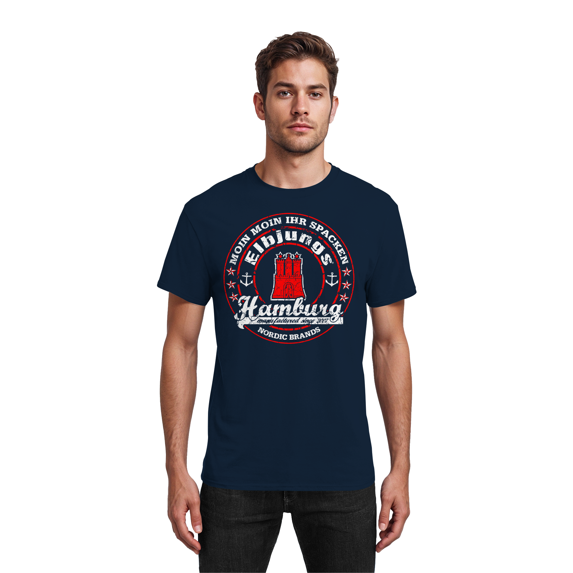 T-Shirt Elbjungs "Stamp 2" - Heavy Cotton T-Shirt