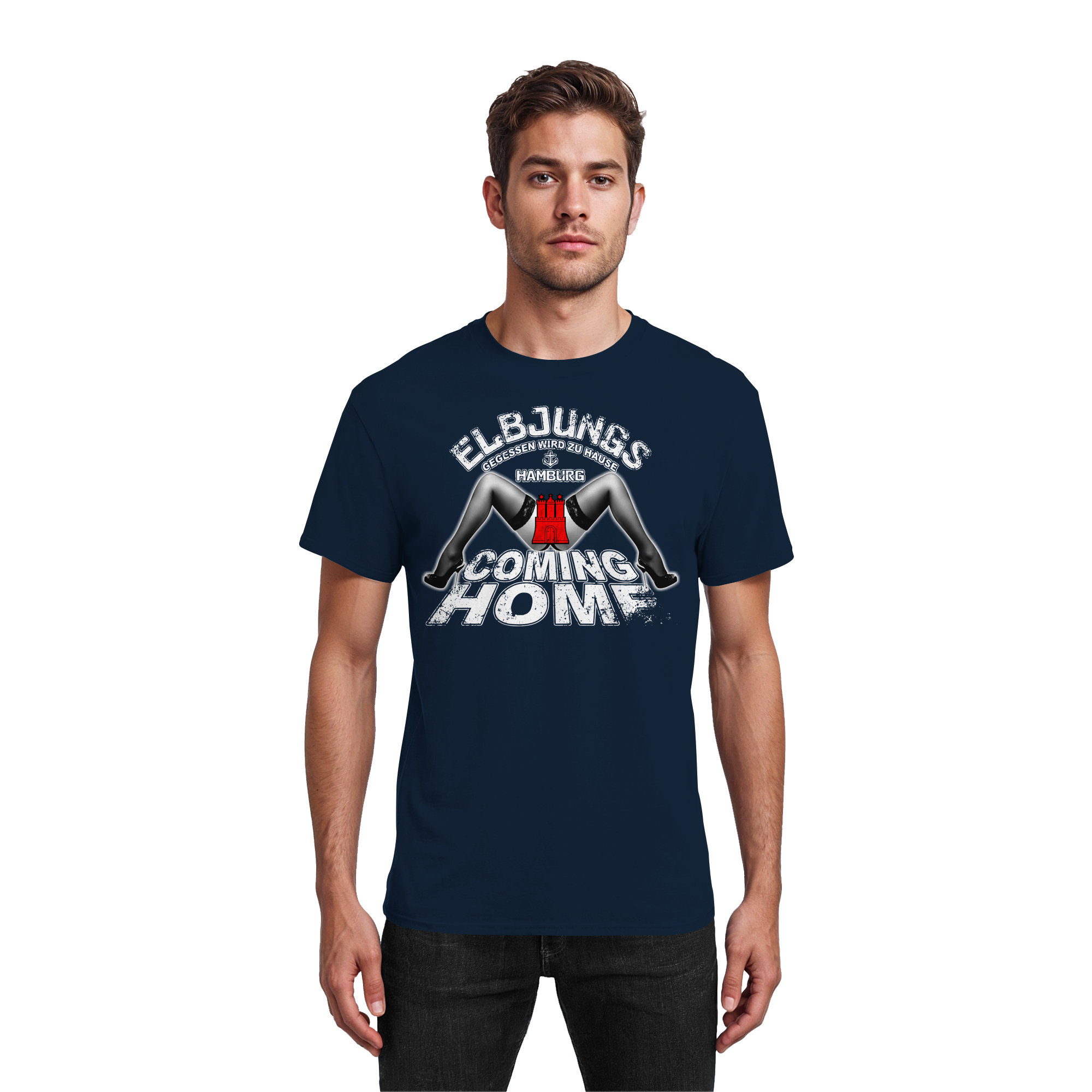 Elbjungs "gegessen wird zu Hause" - Heavy Cotton T-Shirt