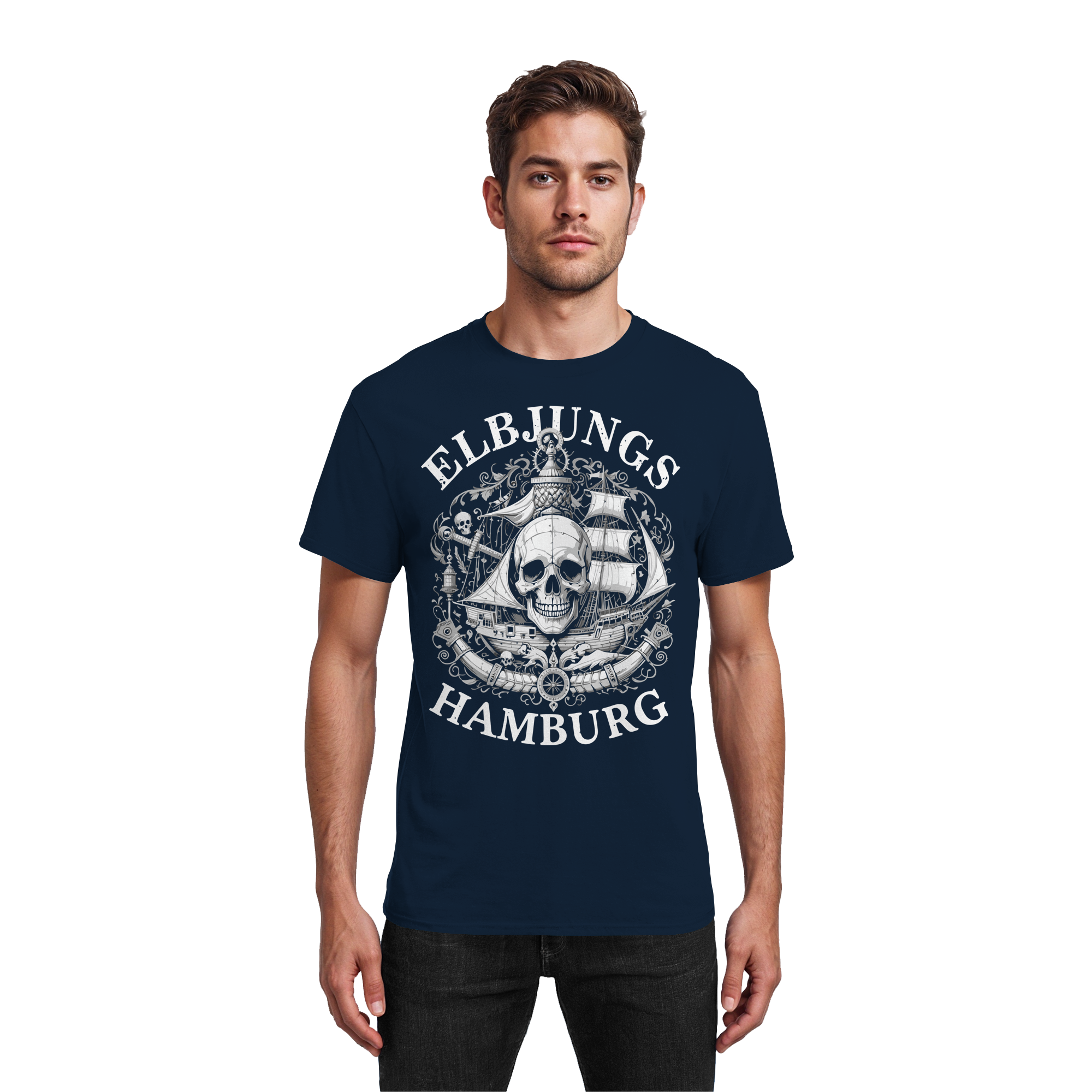 Elbjungs "Invictus Veritas" - Heavy Cotton T-Shirt