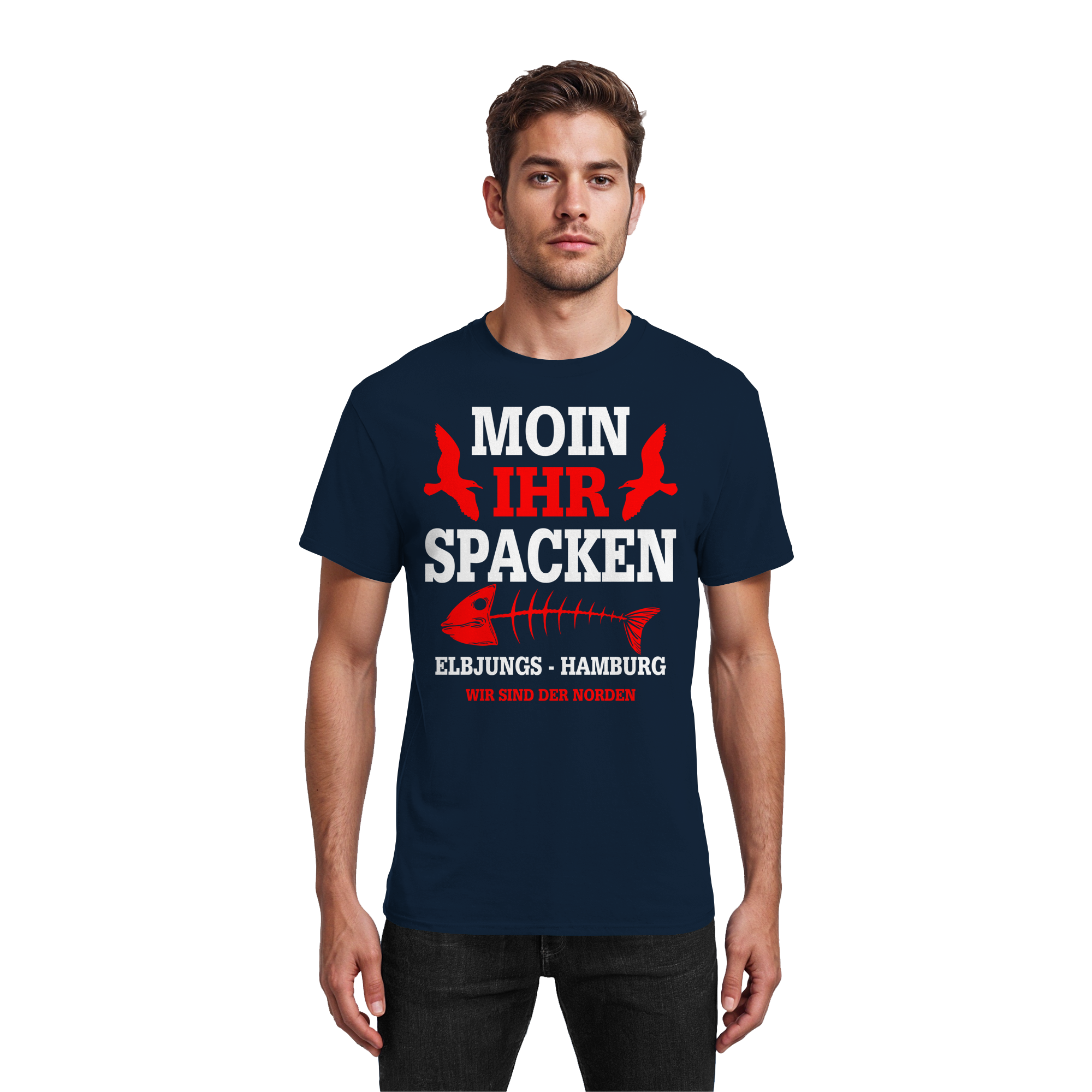 Elbjungs "Wir sind der Norden" - Heavy Cotton T-Shirt