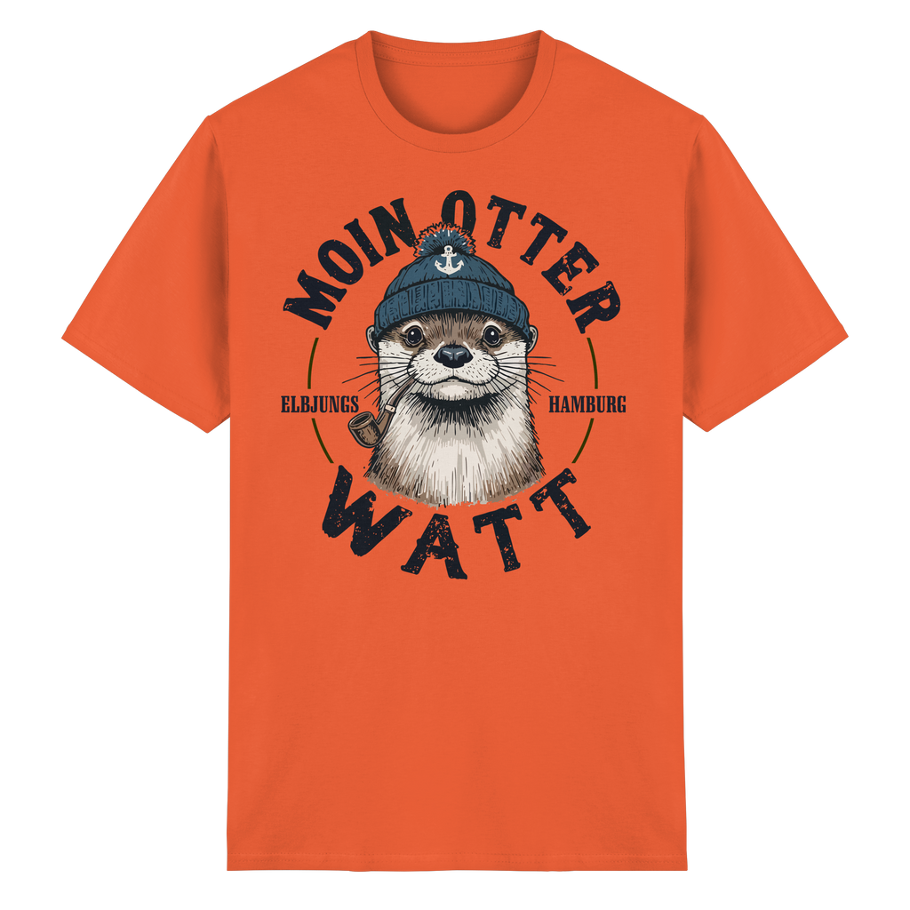 Elbjungs - Moin oder Watt - Heavy Cotton T-Shirt