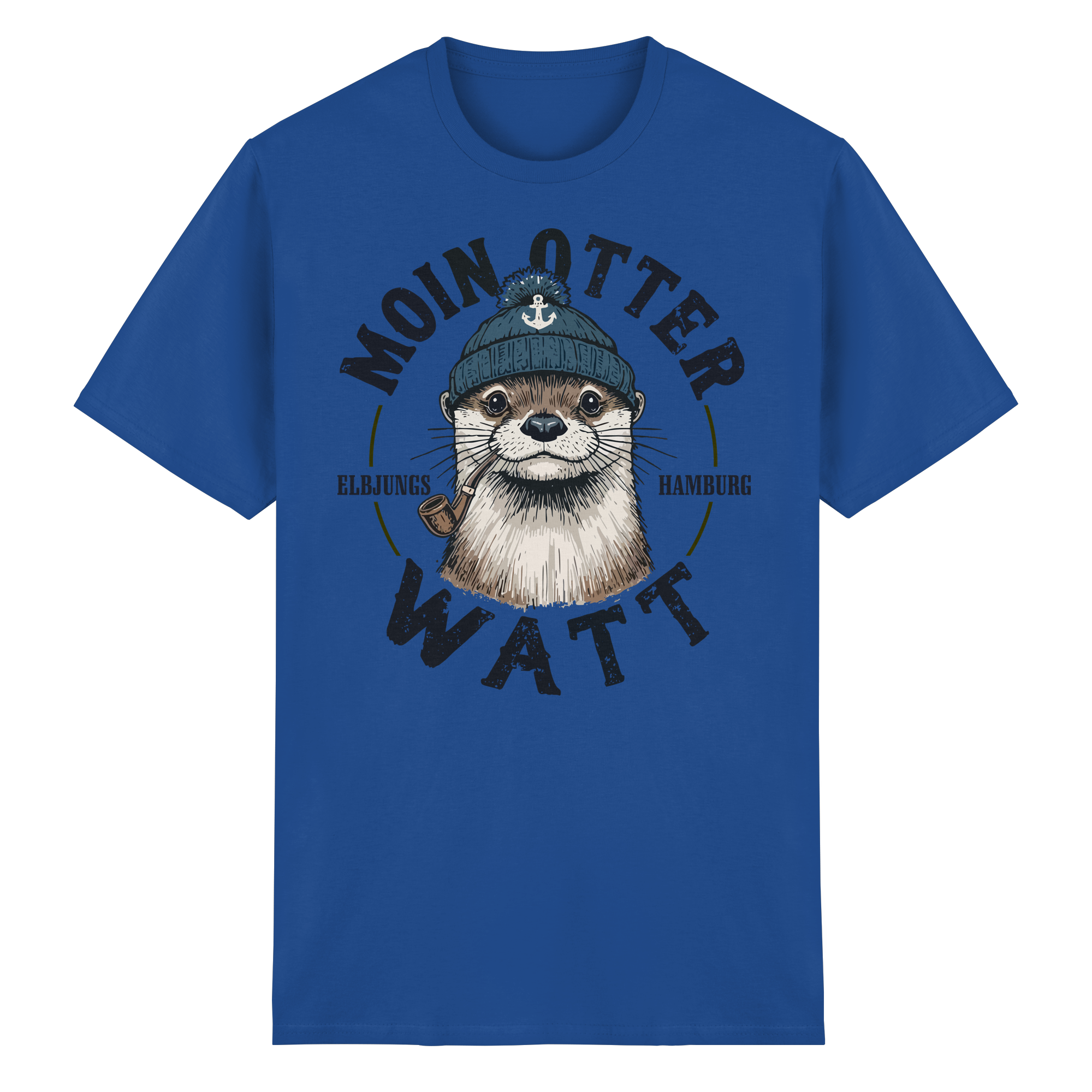 Elbjungs - Moin oder Watt - Heavy Cotton T-Shirt