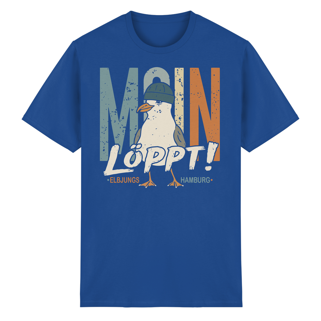 Elbjungs - MOIN ...löppt! - Heavy Cotton T-Shirt
