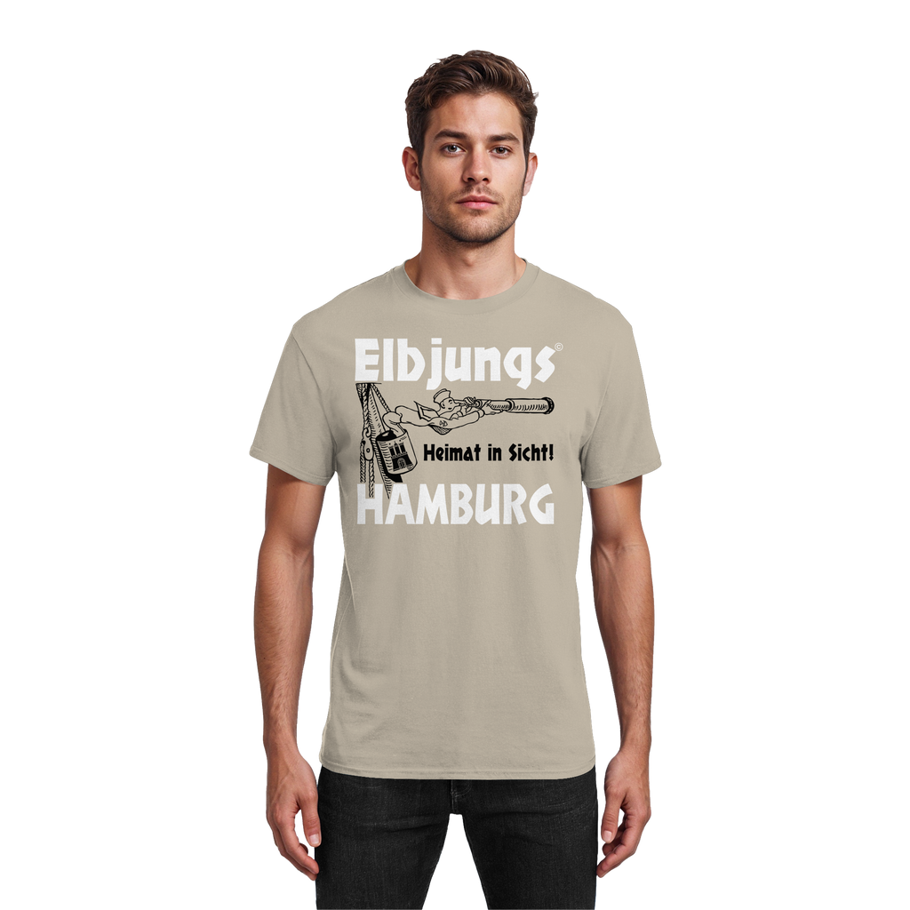 Elbjungs "Heimat in Sicht" - Heavy Cotton T-Shirt