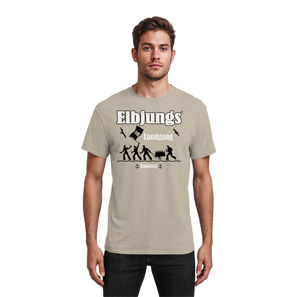 Elbjungs "Landgang" - Heavy Cotton T-Shirt