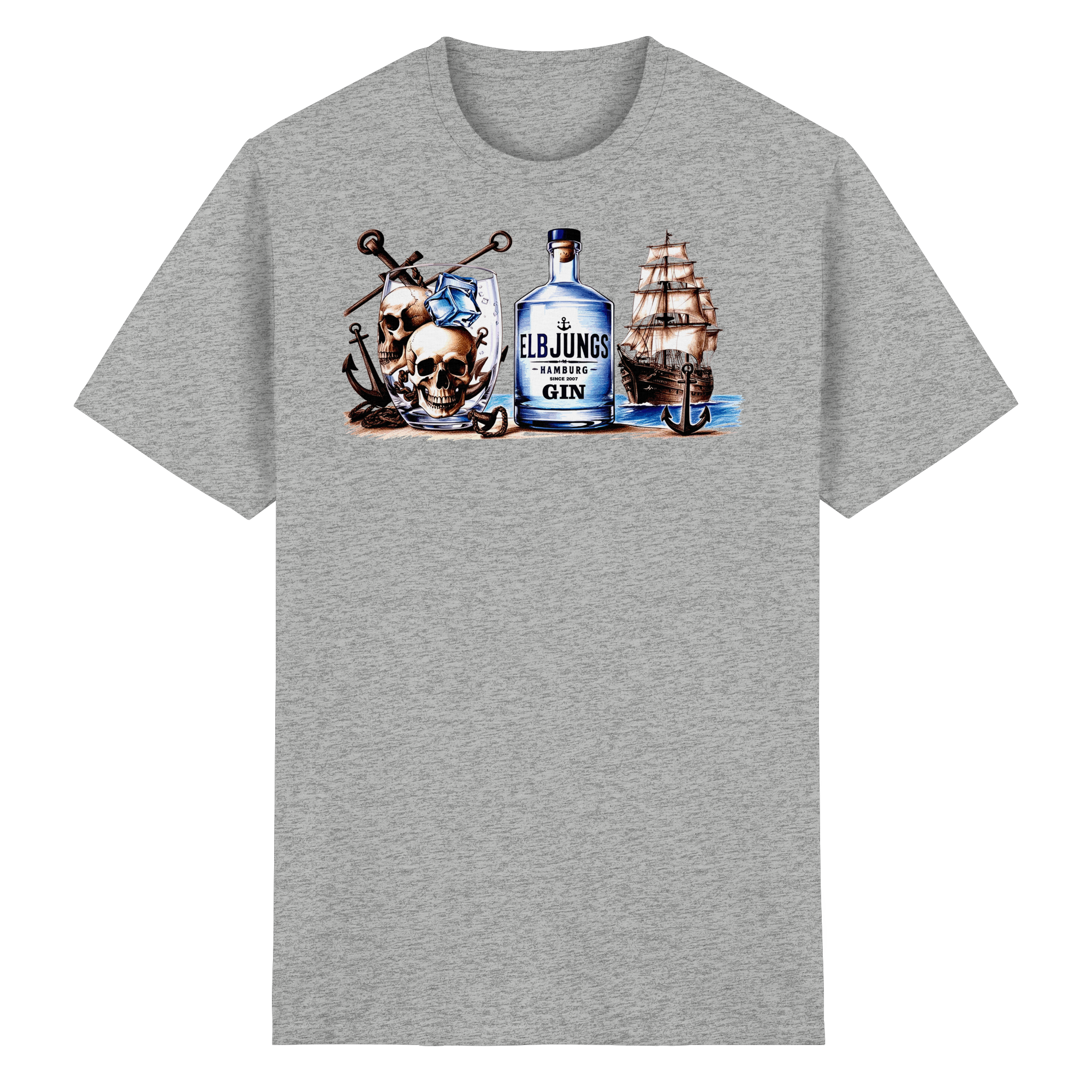 Elbjungs - GIN - Heavy Cotton T-Shirt