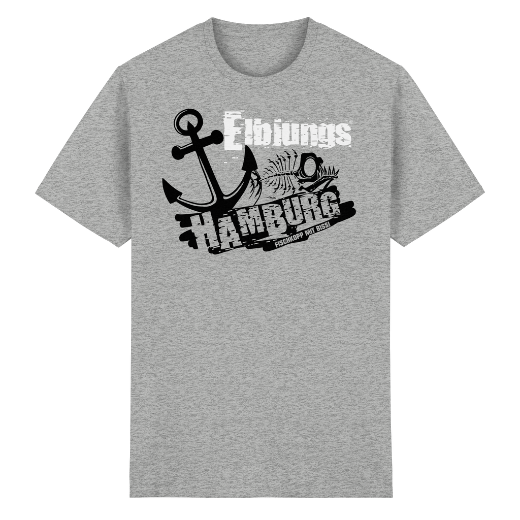 Elbjungs "Fischkopp mit Biss" - Heavy Cotton T-Shirt