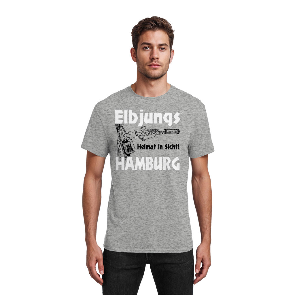 Elbjungs "Heimat in Sicht" - Heavy Cotton T-Shirt