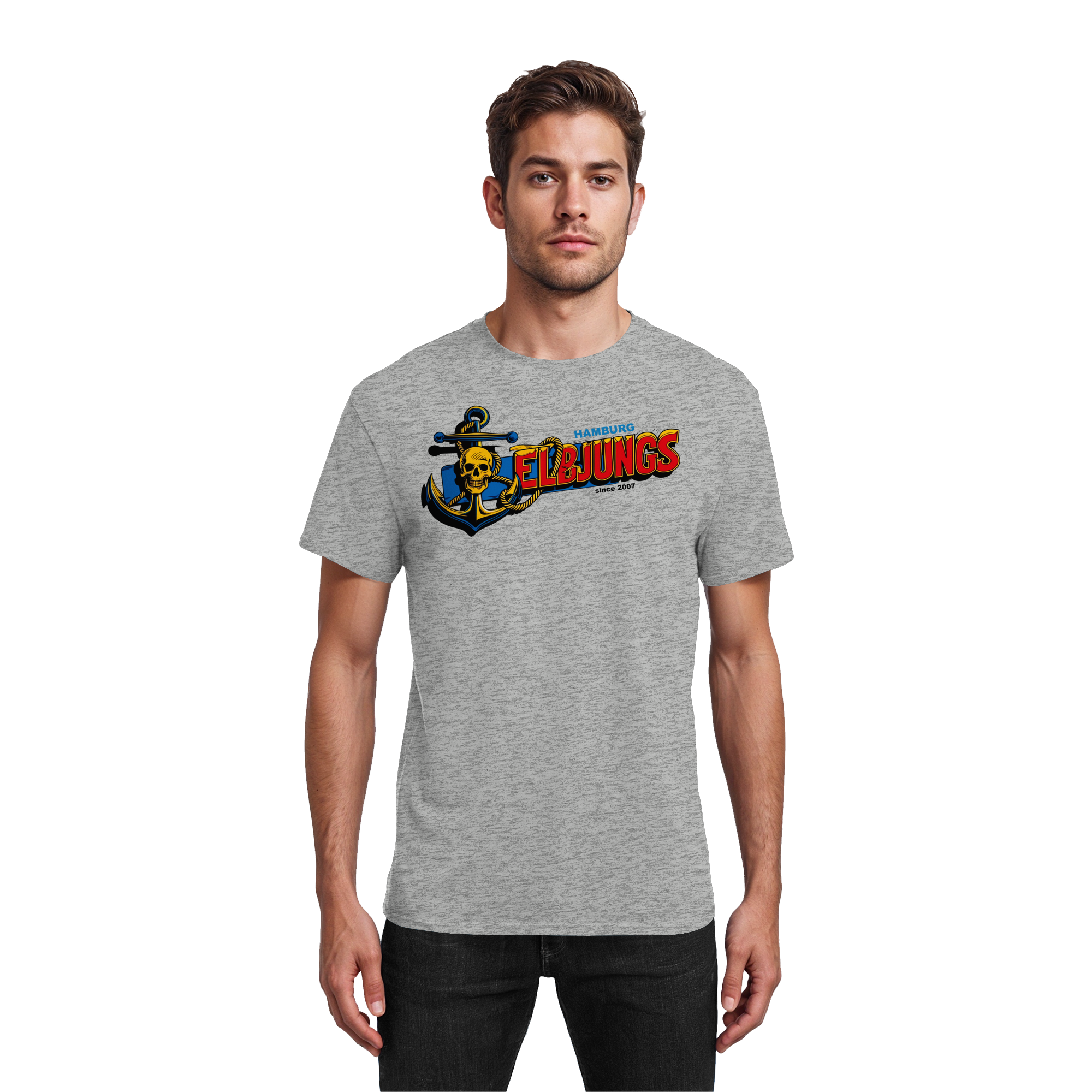 Elbjungs "since 2007" - Heavy Cotton T-Shirt