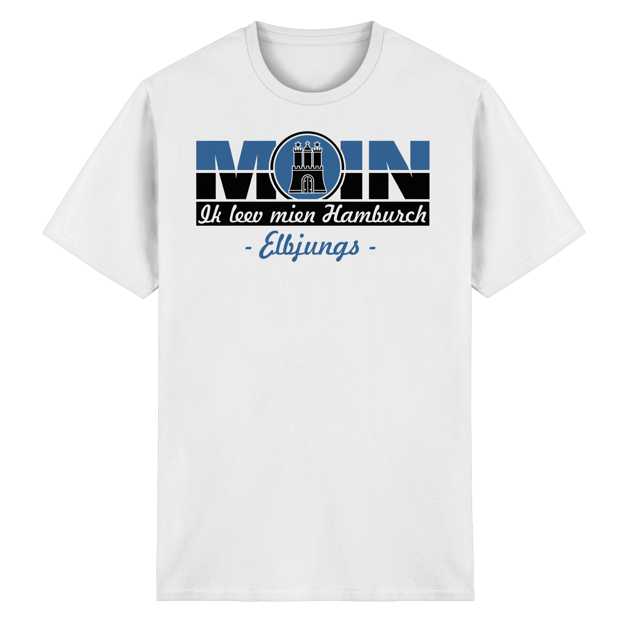 Elbjungs "Ik leev mien Hamburch" - Heavy Cotton T-Shirt