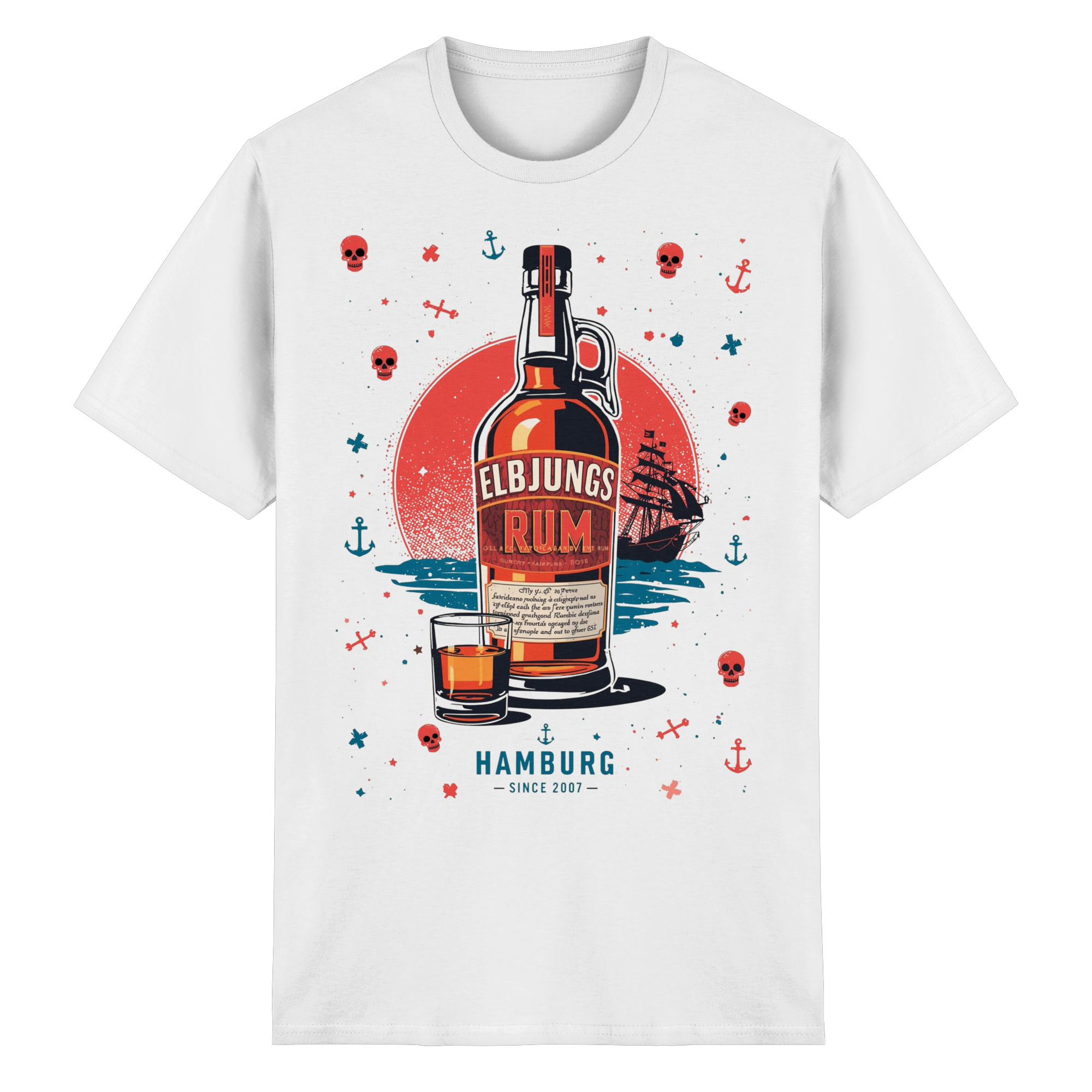 Elbjungs - RUM - Heavy Cotton T-Shirt