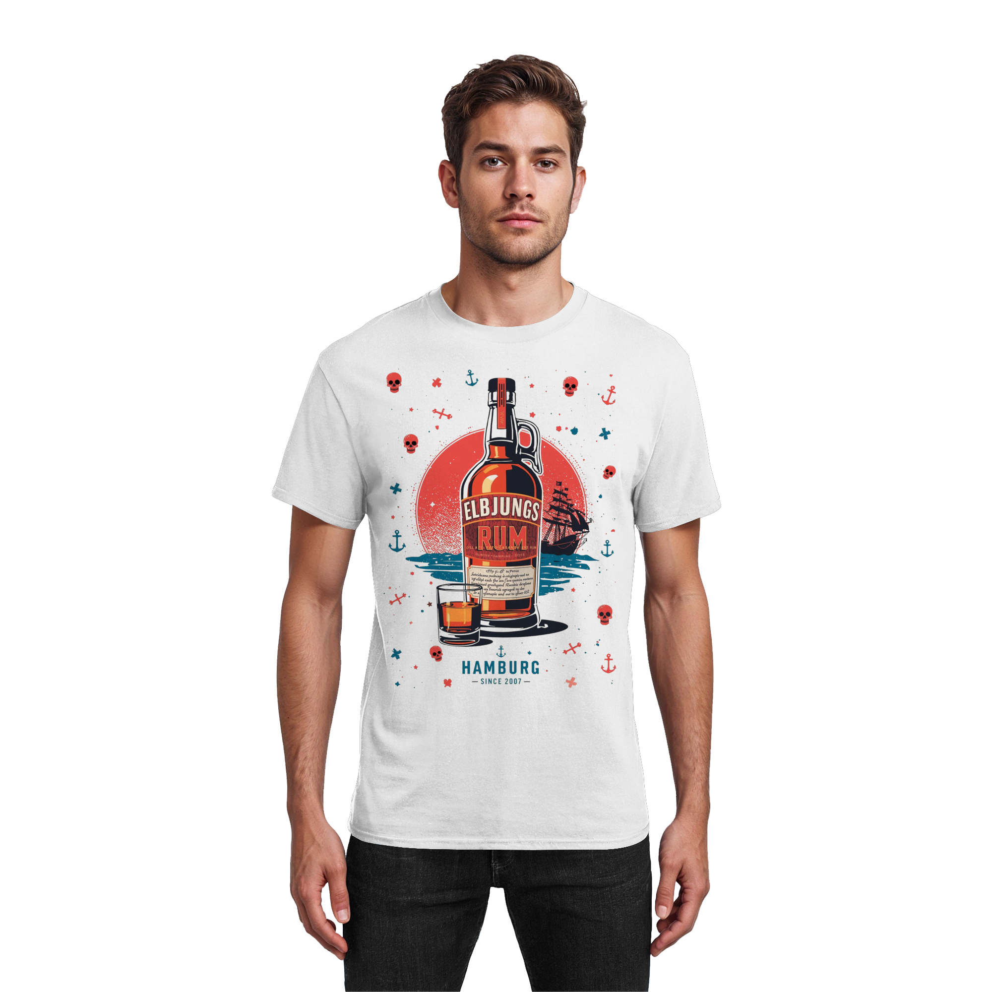 Elbjungs - RUM - Heavy Cotton T-Shirt