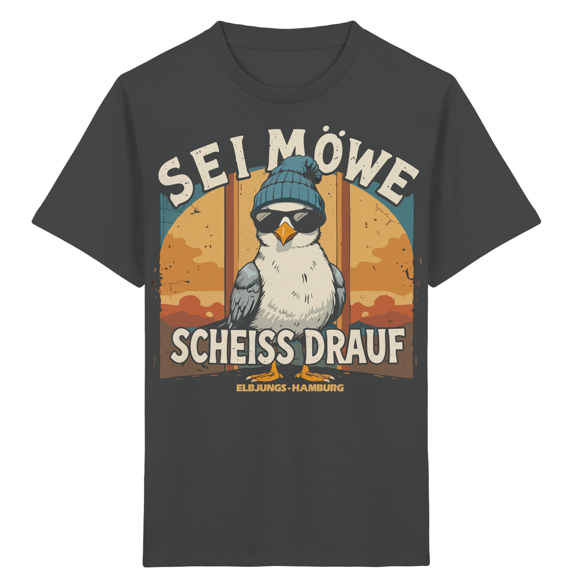 Kindershirt - sei Möwe.... - Kids Organic Shirt