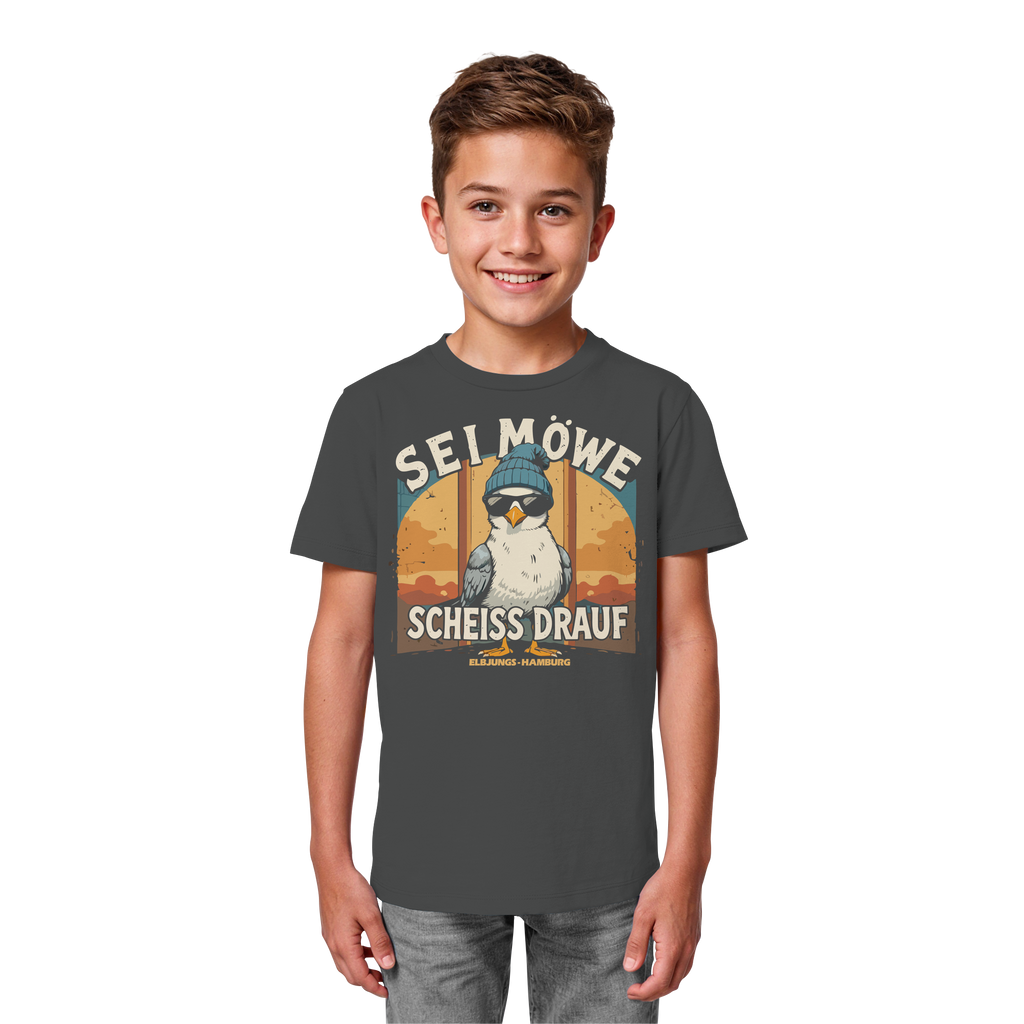 Kindershirt - sei Möwe.... - Kids Organic Shirt