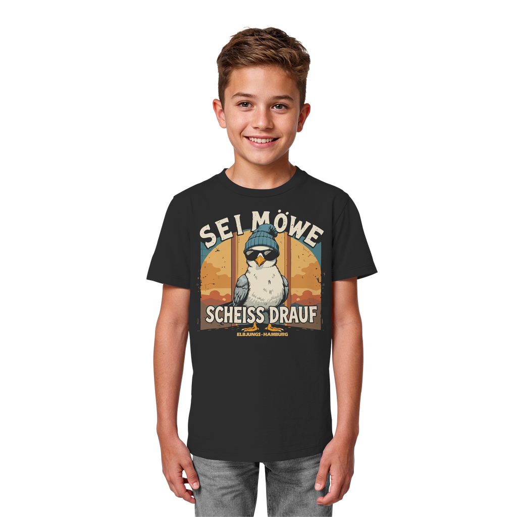 Kindershirt - sei Möwe.... - Kids Organic Shirt
