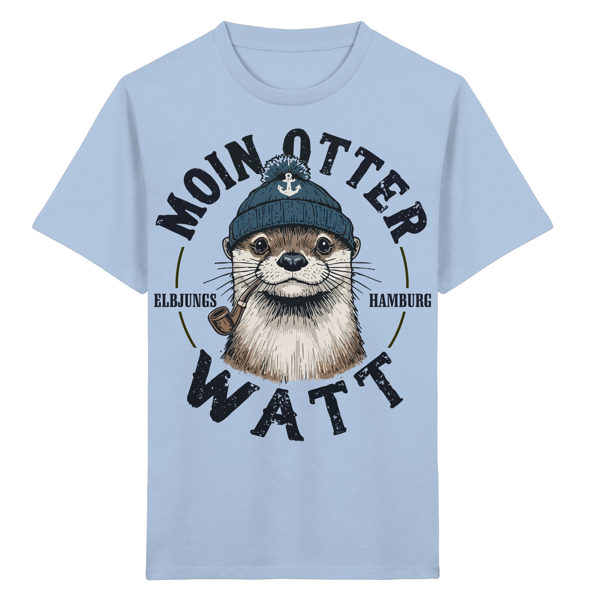 Kindershirt "MOIN oder WATT" - Kids Organic Shirt
