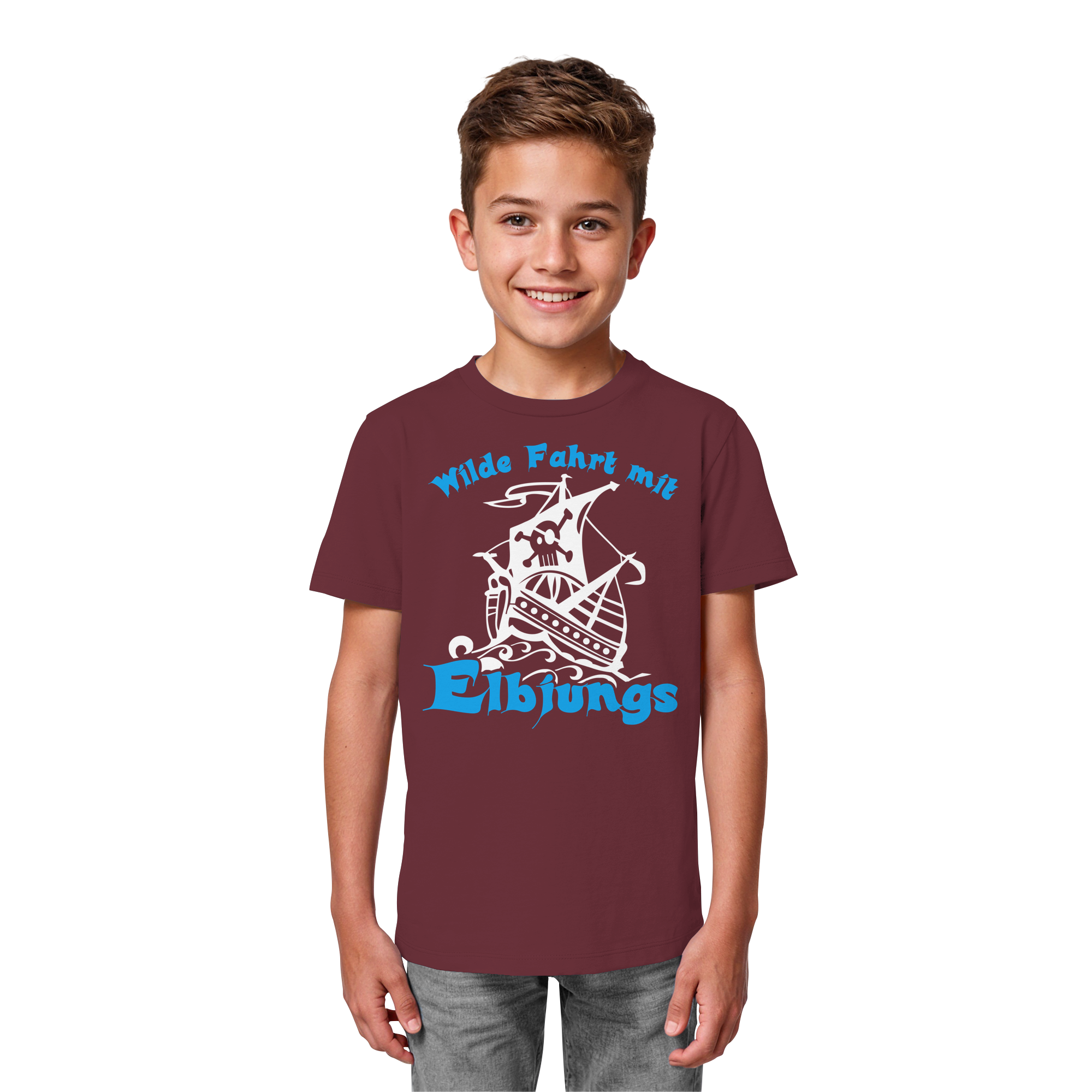 Kindershirt "Wilde Fahrt" - Kids Organic Shirt