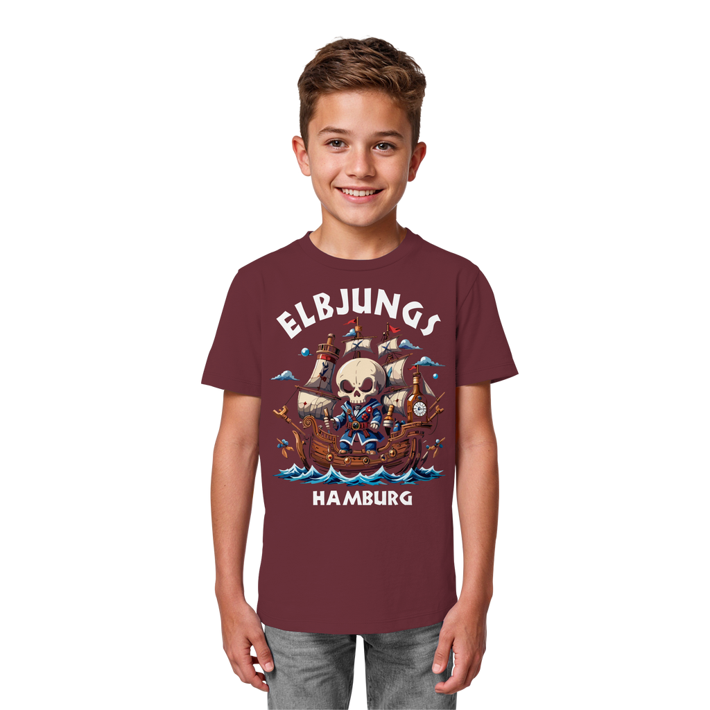 Kindershirt "Elbpirat" - Kids Organic Shirt