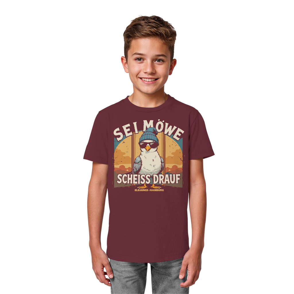 Kindershirt - sei Möwe.... - Kids Organic Shirt