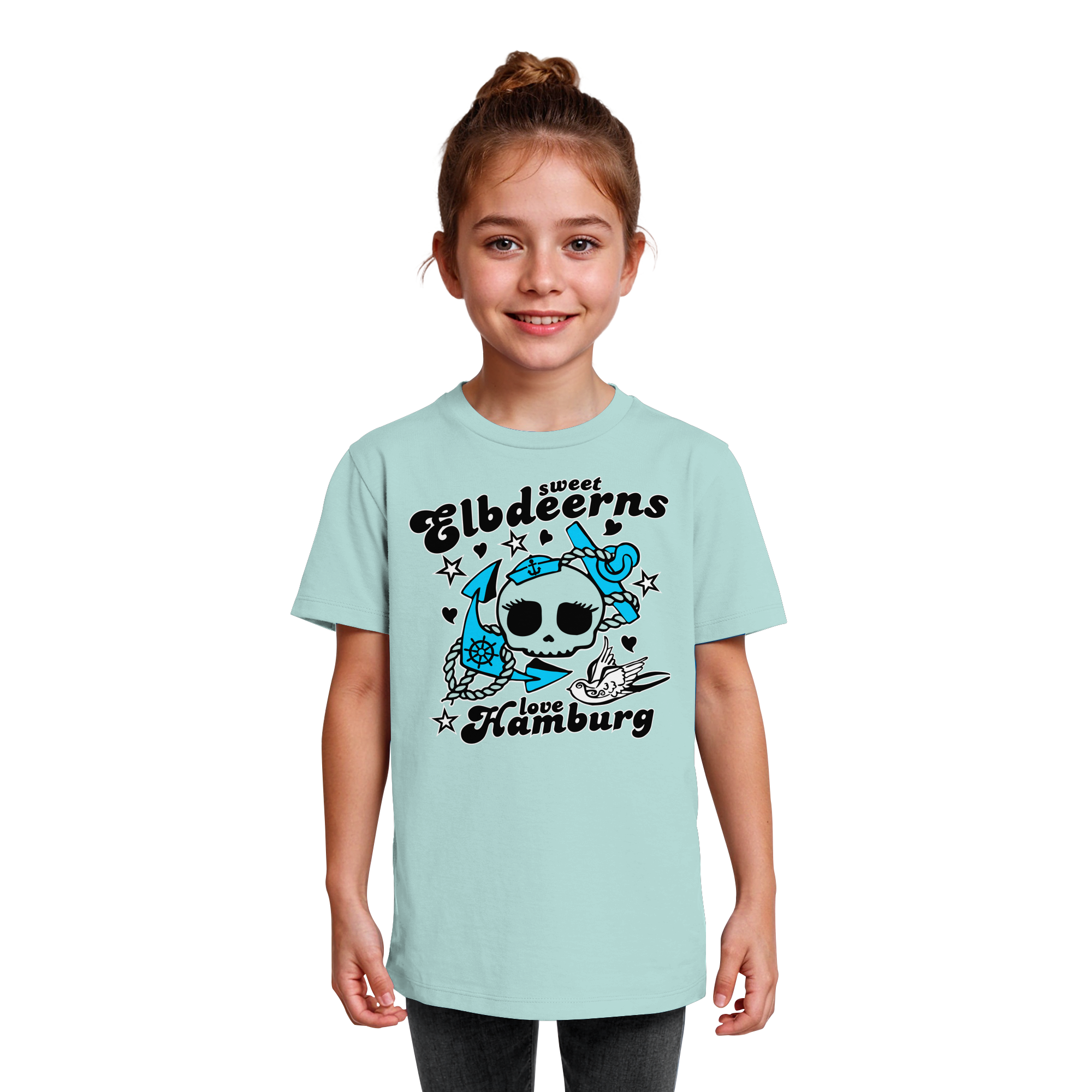 Kindershirt "sweet Elbdeerns" - Kids Organic Shirt