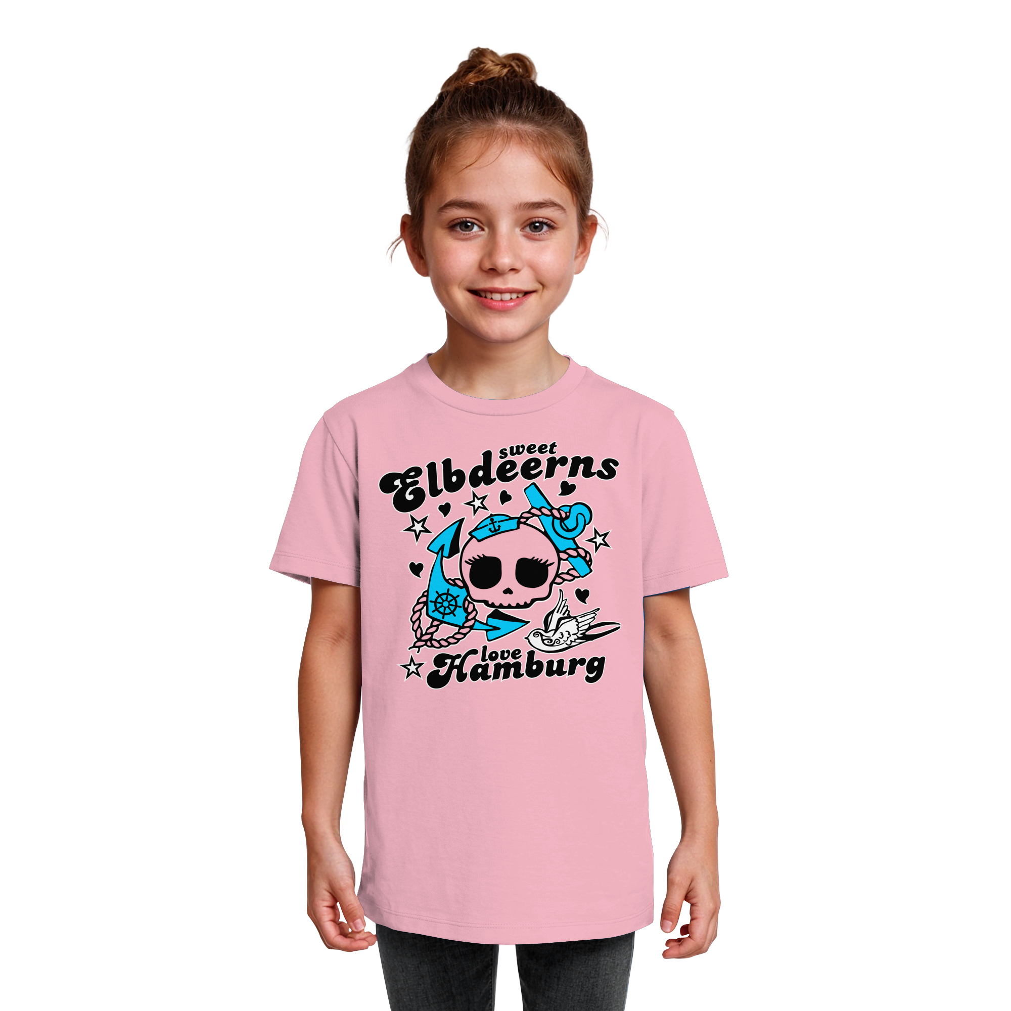 Kindershirt "sweet Elbdeerns" - Kids Organic Shirt