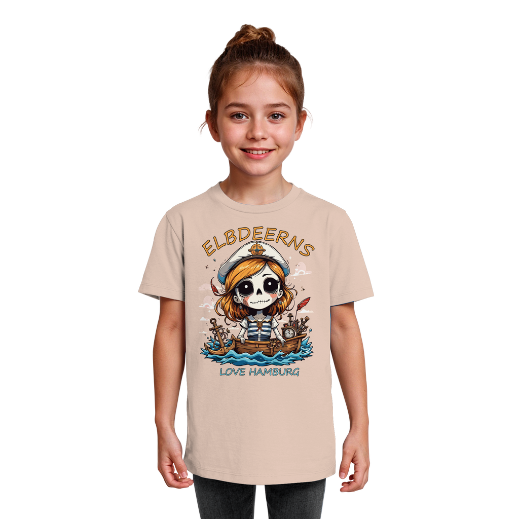 Kindershirt "Love Hamburg" - Kids Organic Shirt